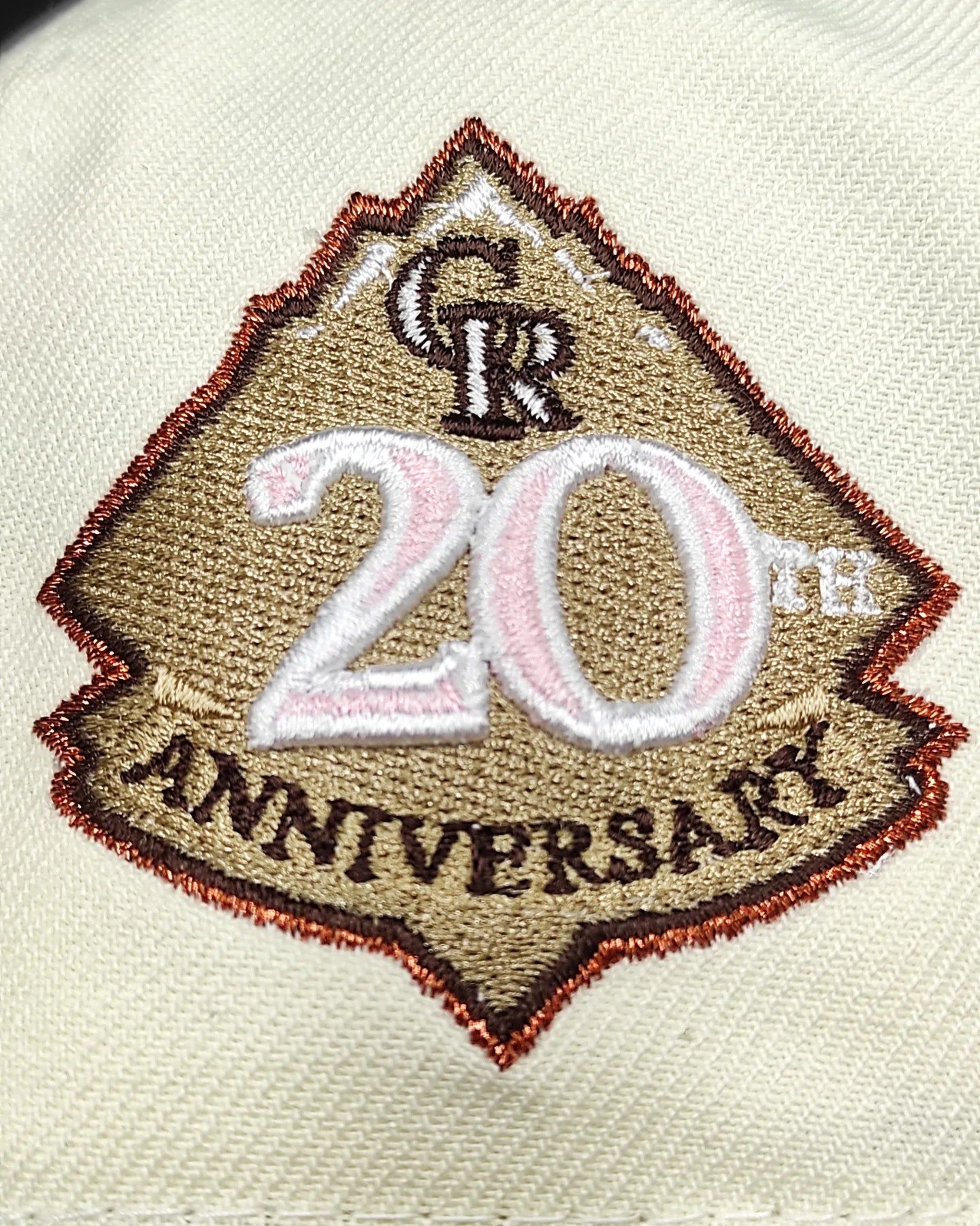 New Era Colorado Rockies 20 TH ANIVERSARIO 59 fifty 2 Tonos