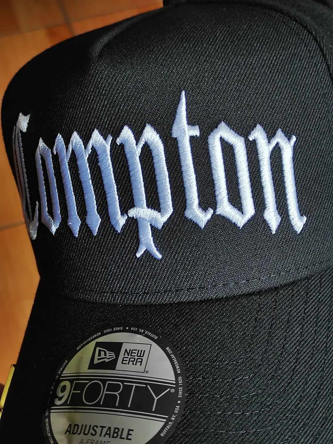 Gorra snapback A-frame New Era Compton negra 9Forty