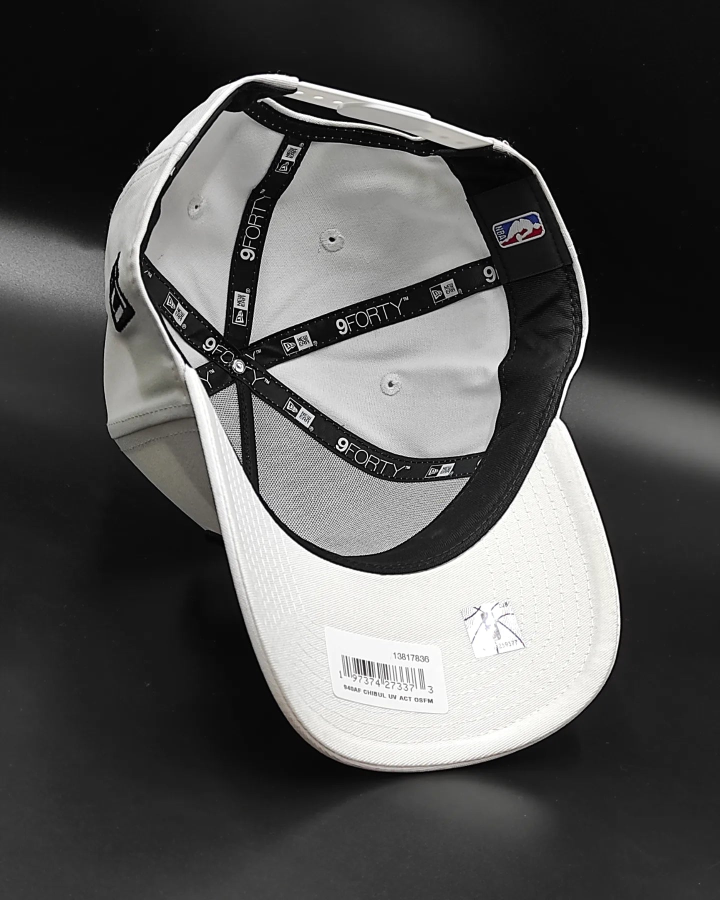 New era Chicago bulls UV activado 9 Forty A-FRAME blanco