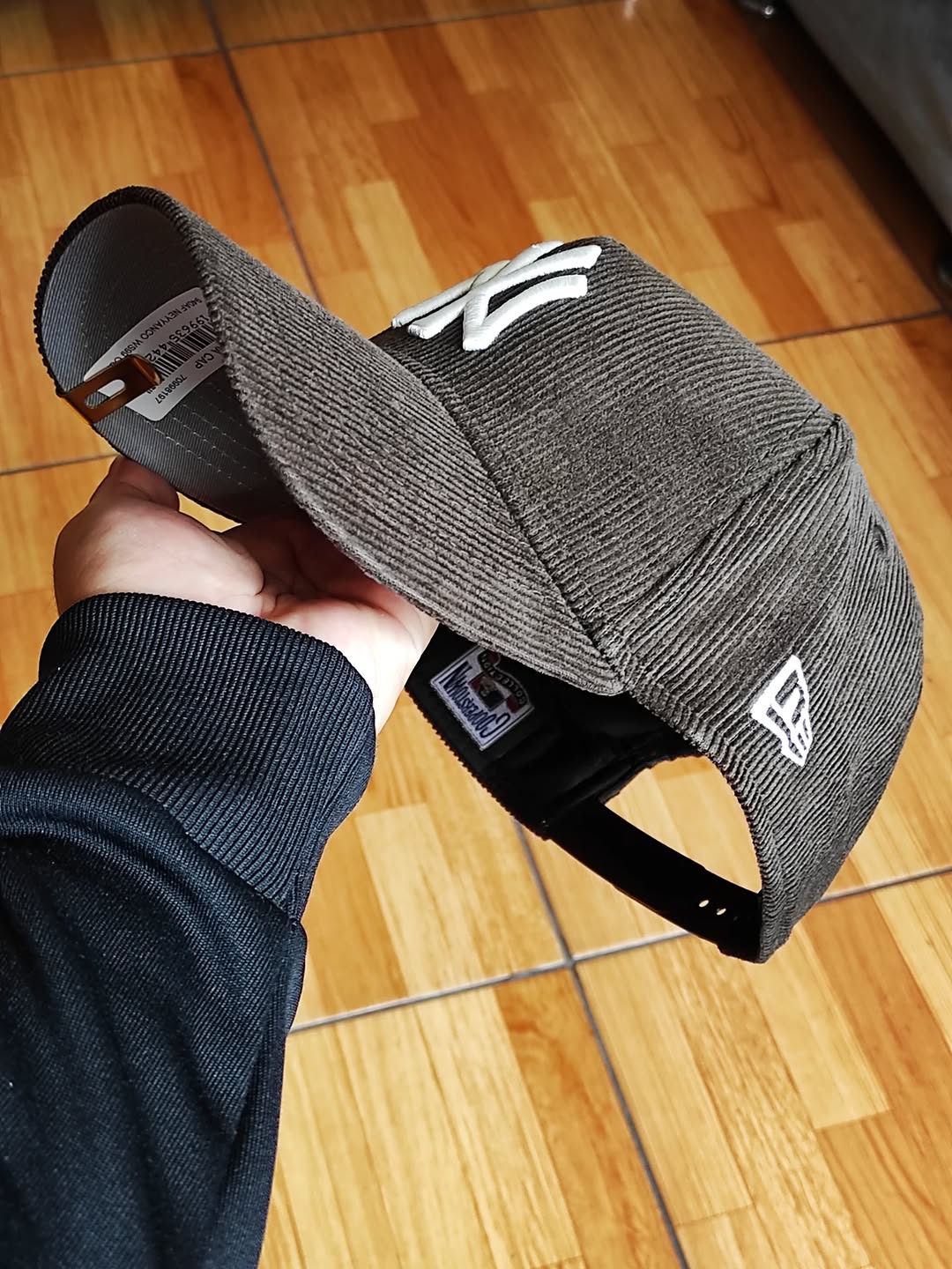Gorra snapback 9FORTY A-FRAME "New era New York Yankees World Series 1996 Brown cord"