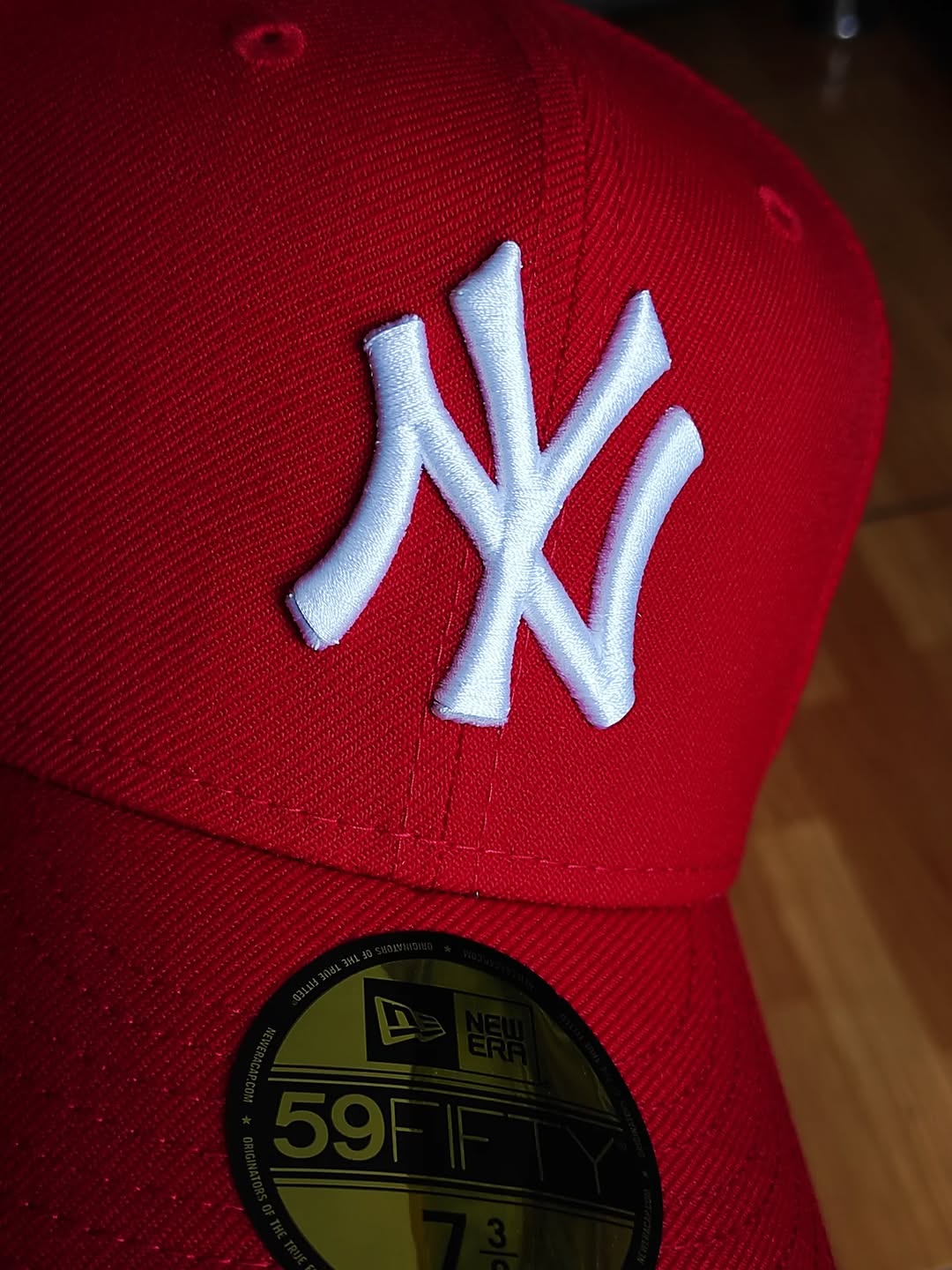 New era New York Yankees Serie Mundial roja 59FIFTY AJUSTADA