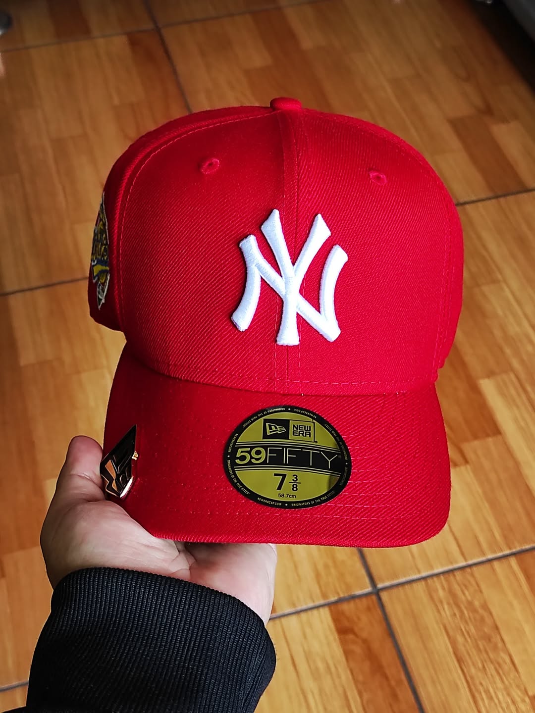 New era New York Yankees Serie Mundial roja 59FIFTY AJUSTADA