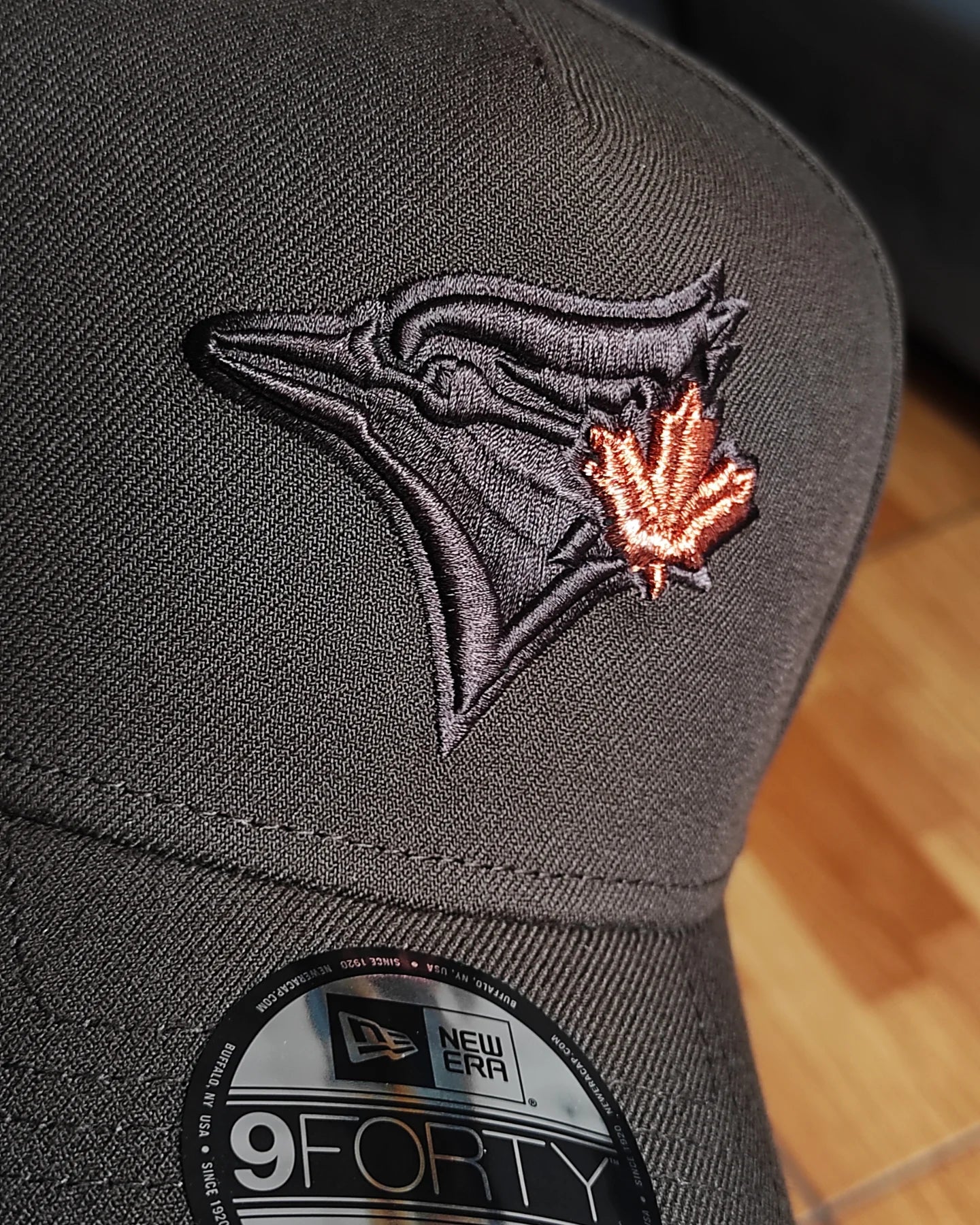 Gorra New Era Toronto Blue Jays 40 aniversario marrón verde 9FORTY A-FRAME