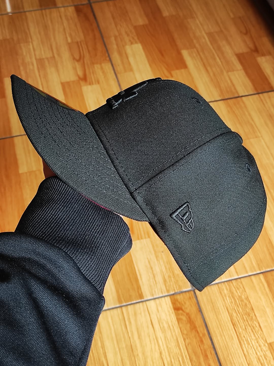 Gorra ajustada 59Fifty de los New Era Los Angeles Dodgers 40 Aniversario Edición Black Out Roja
