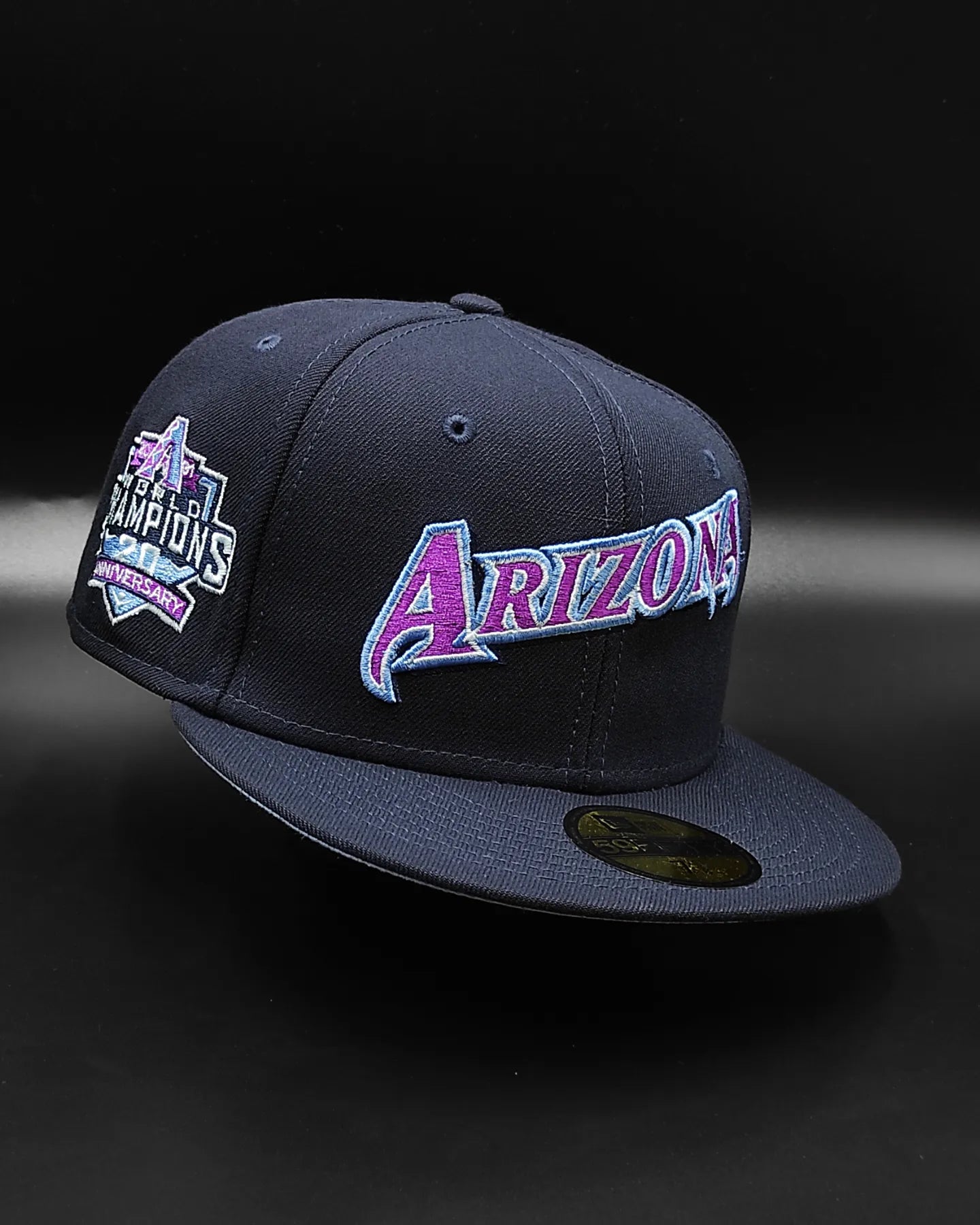 New Era Arizona Diamondbacks 59 FIFTY SILKY - azul marino