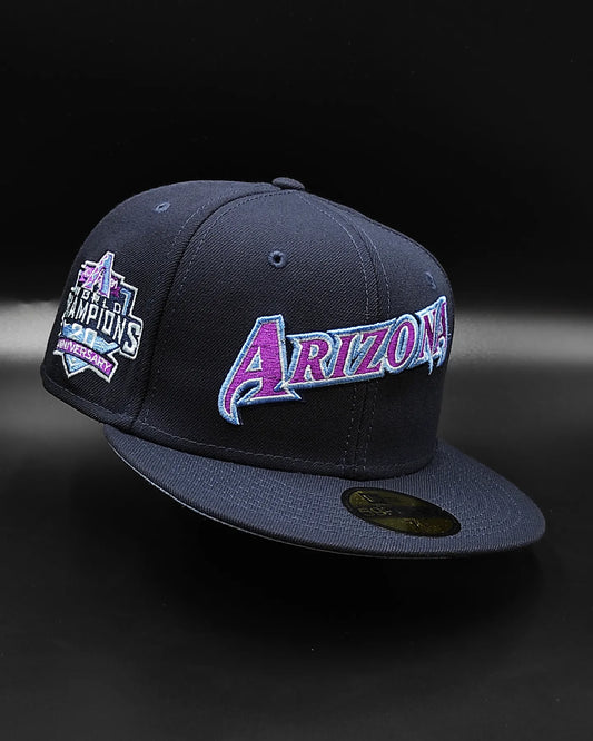 New Era Arizona Diamondbacks 59 FIFTY SILKY - azul marino