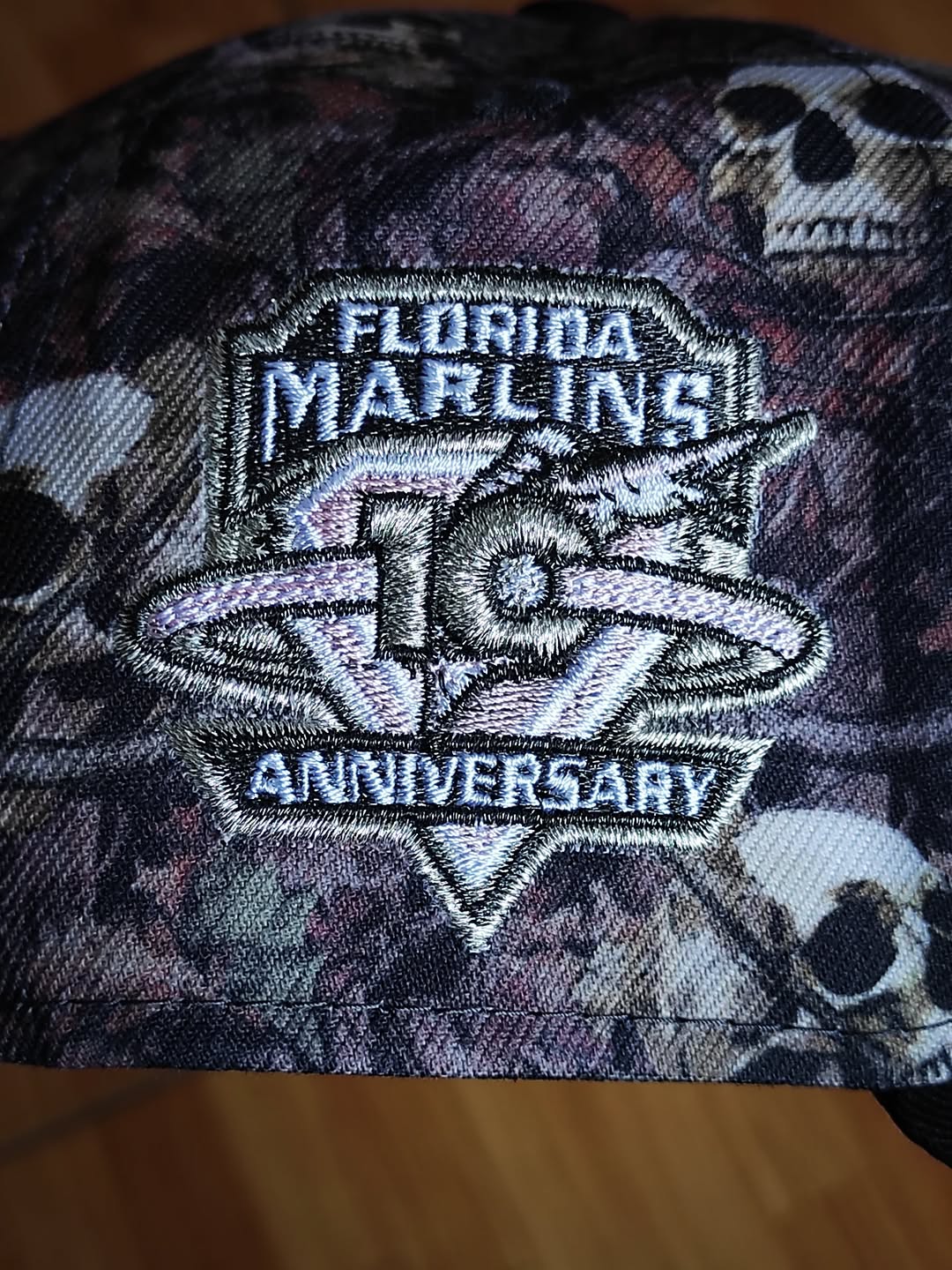 Gorra New Era Florida Marlins CALAVERA ☠️ 9FORTY A-FRAME