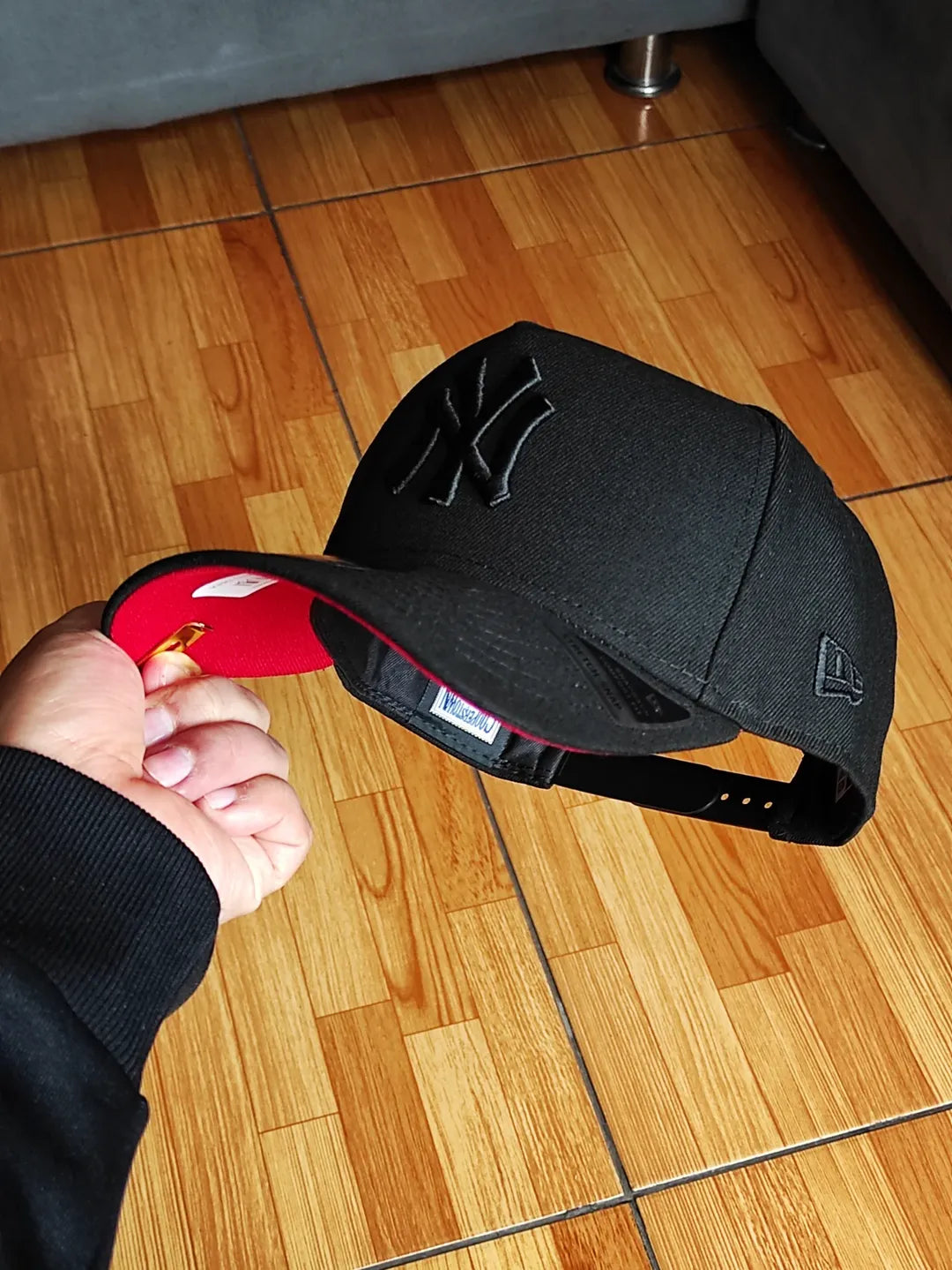 New Era New York Yankees Serie Mundial 1999 negro rojo 9fifty a-frame Snapback