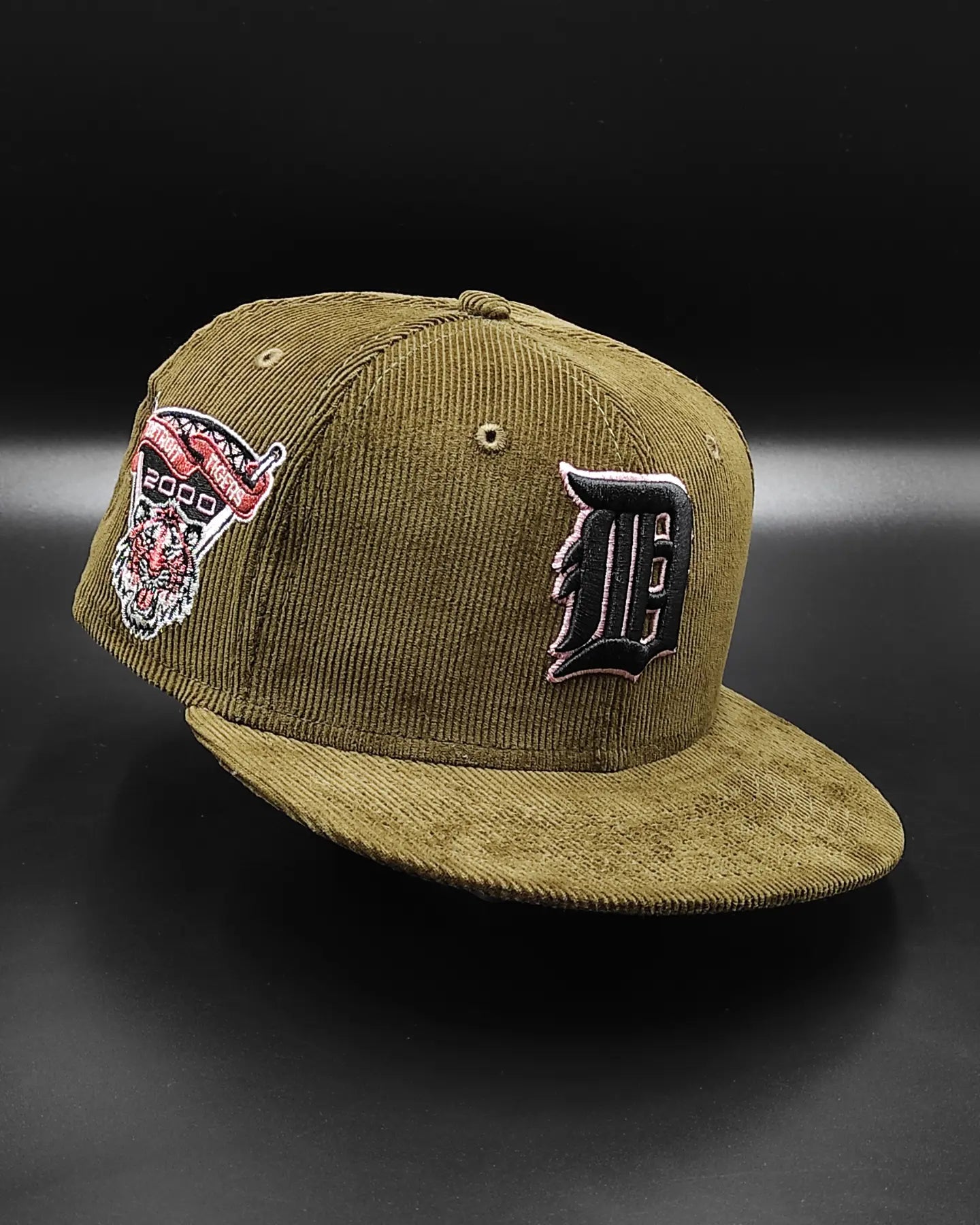 Gorra New Era 59fifty martini pana Detroit Tigers parche inaugural 2000 - oliva