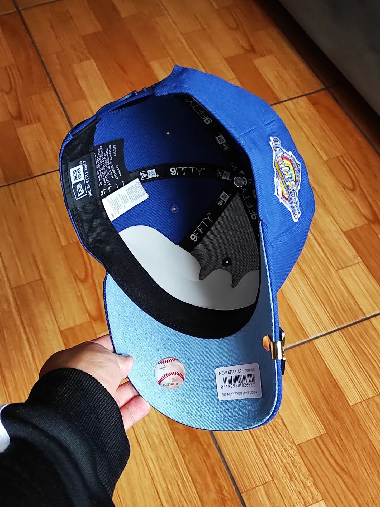 Gorra New Era New York Yankees 1996 World Series Royal Blue Edition 9Fifty Snapback