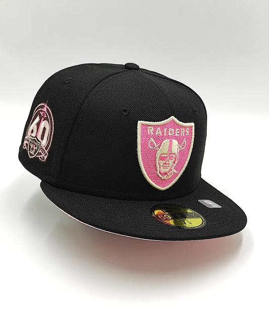 Gorra Raiders 59fifty cookies & cream New Era - negra