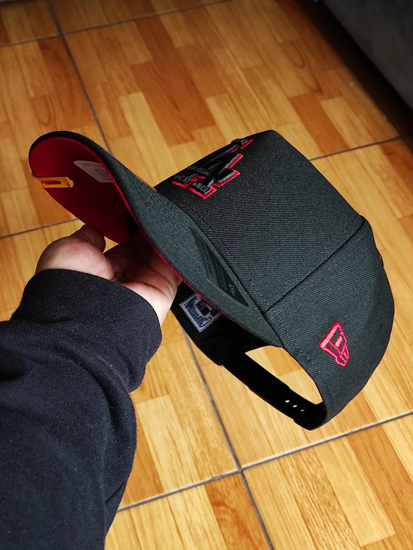 Gorra Snapback 9Fifty A Frame New Era Los Angeles Dodgers 50 Aniversario Blackout Red Prime Edition