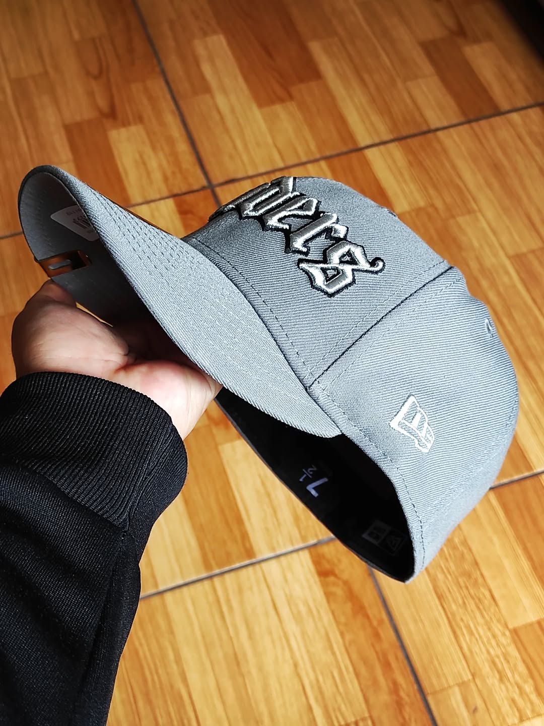 Gorra New Era Las Vegas Raiders 60 aniversario gris 59fifty
