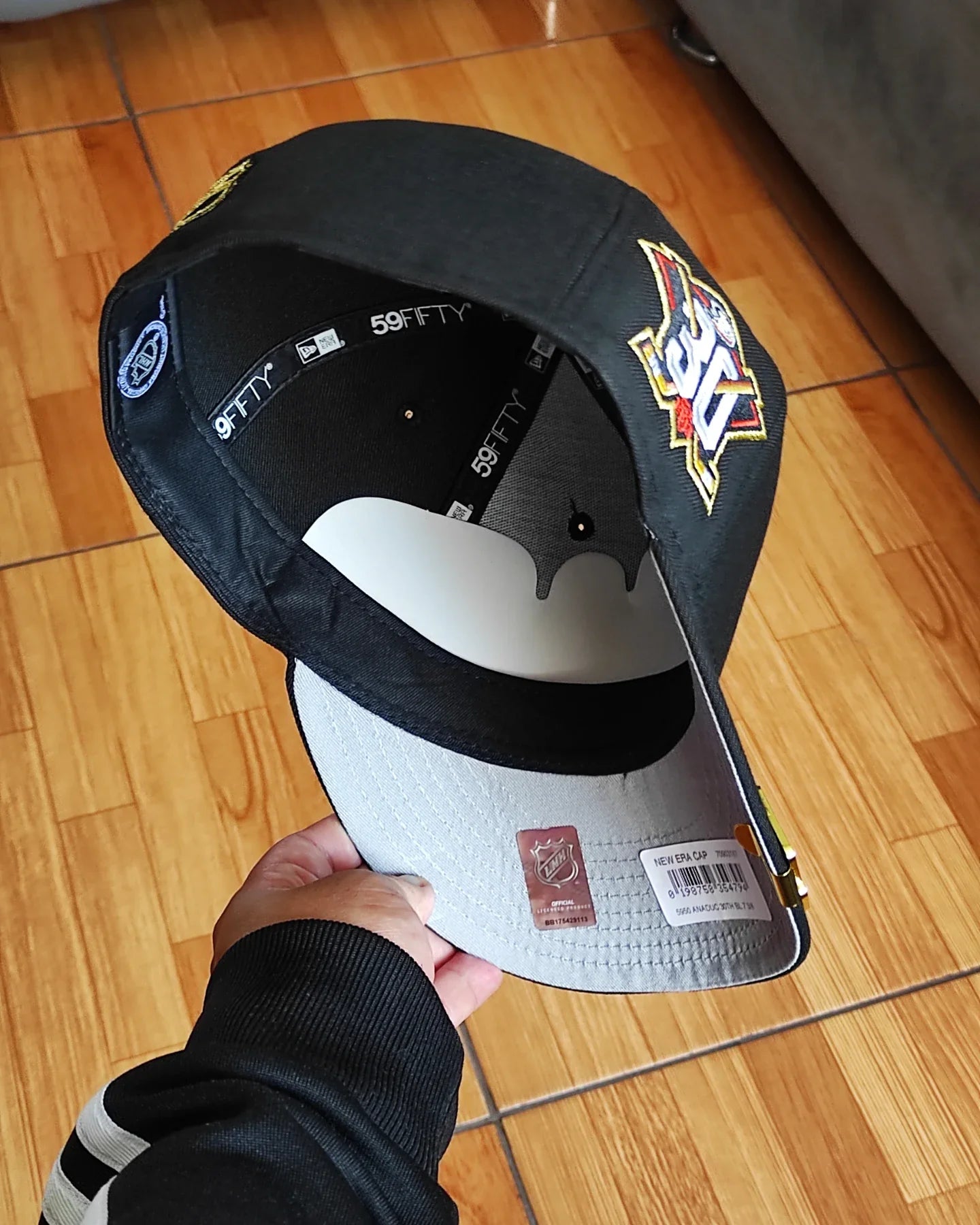 New Era Anaheim Ducks Edición 30 Aniversario NEGRO 59Fifty Ajustada