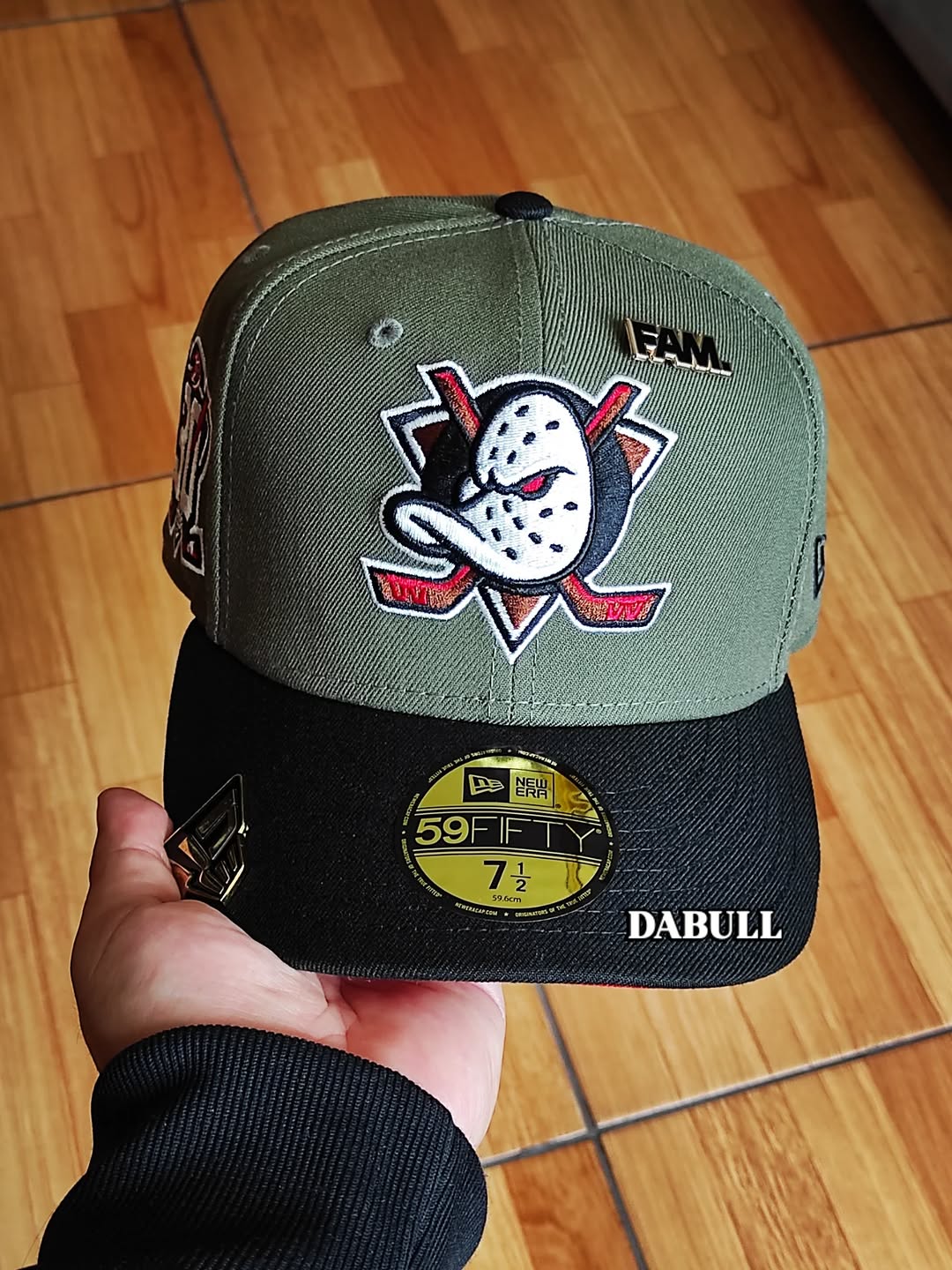 Gorra New Era 59Fifty del 30 Aniversario de los Anaheim Ducks