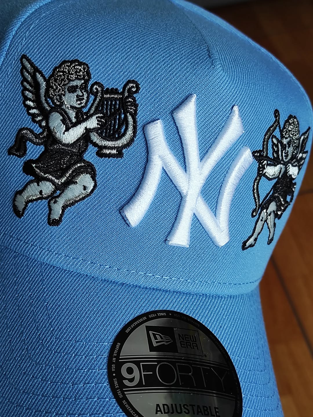 Gorra Snapback 9FORTY A-FRAME New Era New York Yankees Cupido 🏹 Sky