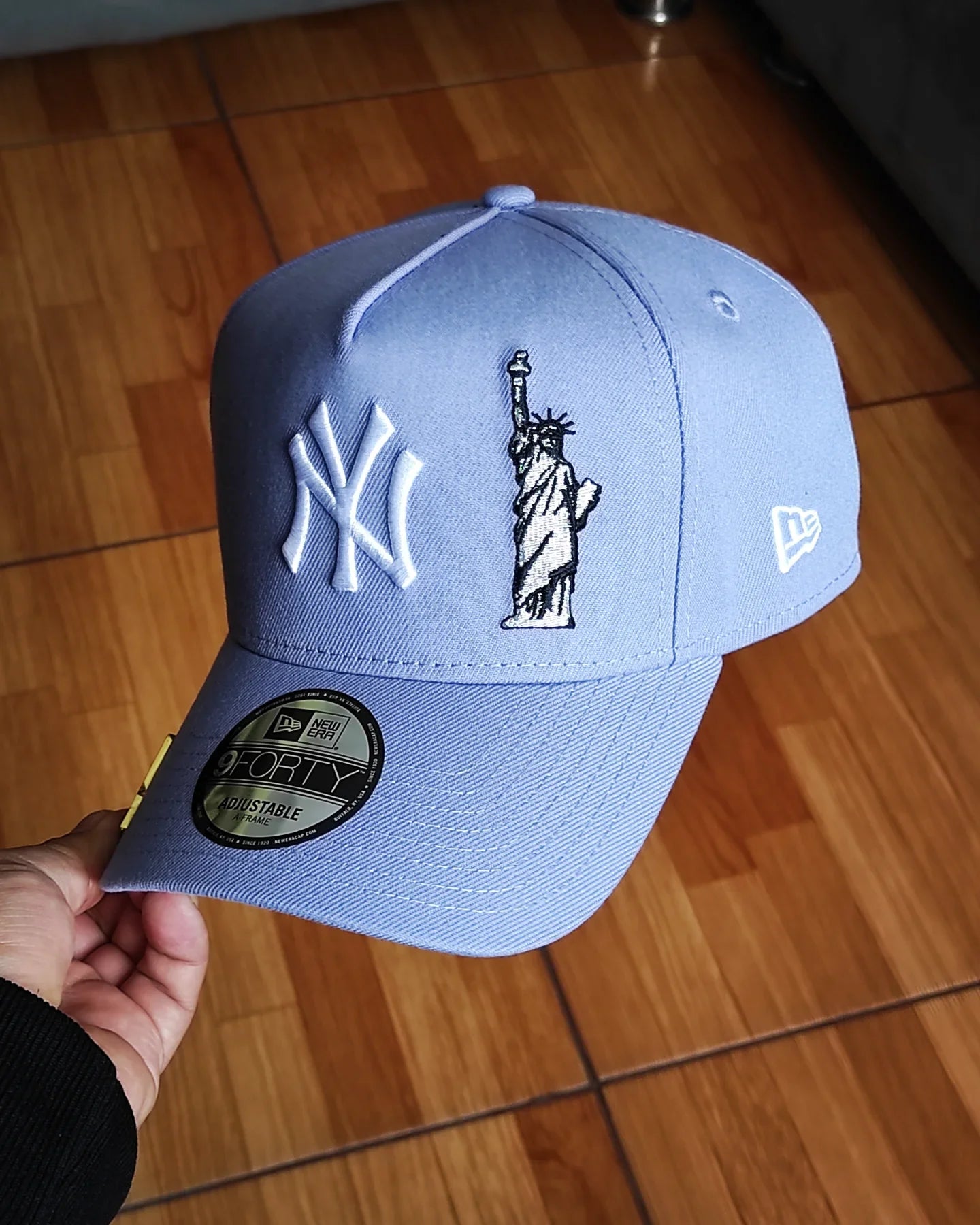 New Era New York Yankees 🗽 Serie del metro lavanda 9forty A-frame