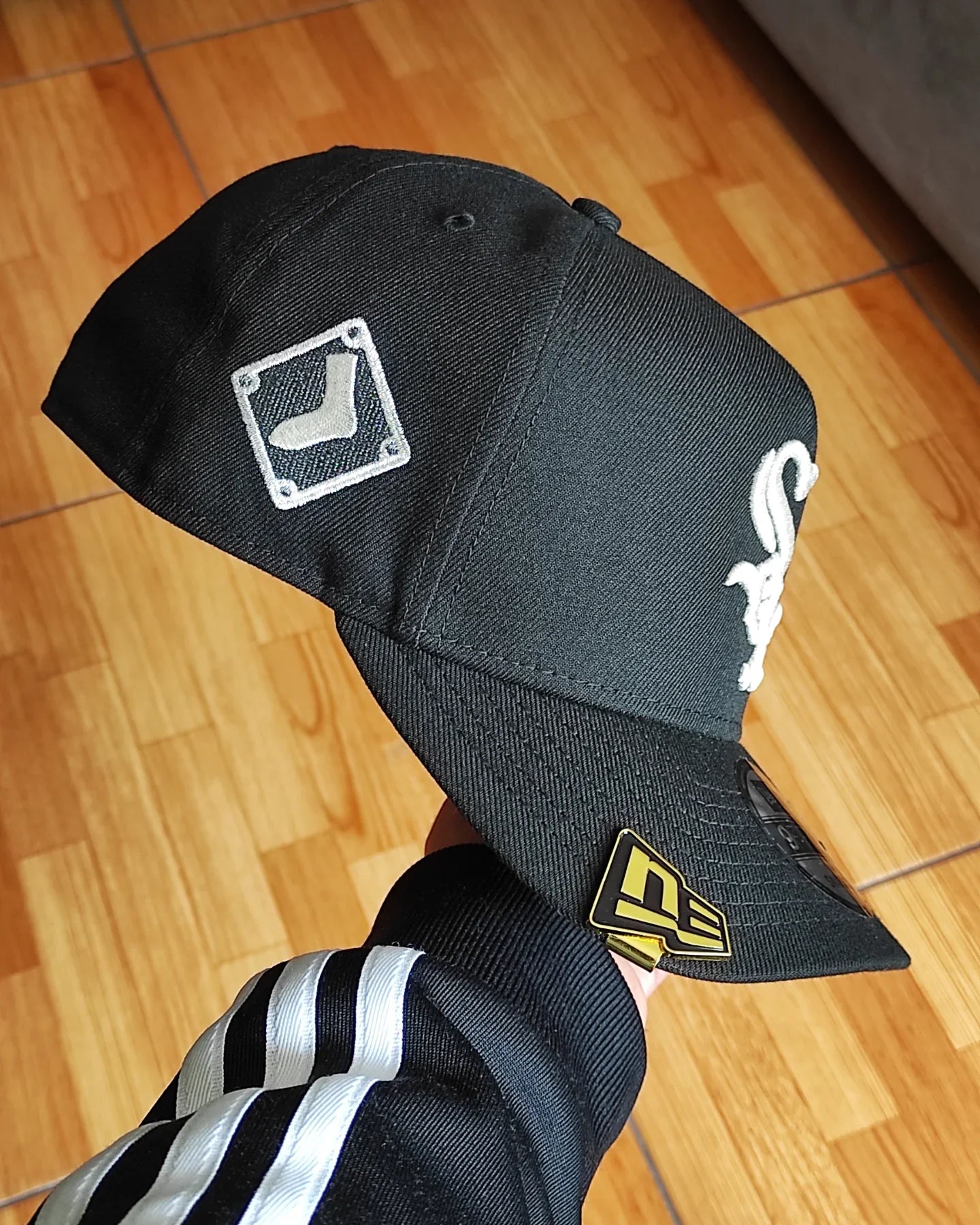 Gorra New Era Chicago White Sox Black Edition A Frame 9Fifty Snapback