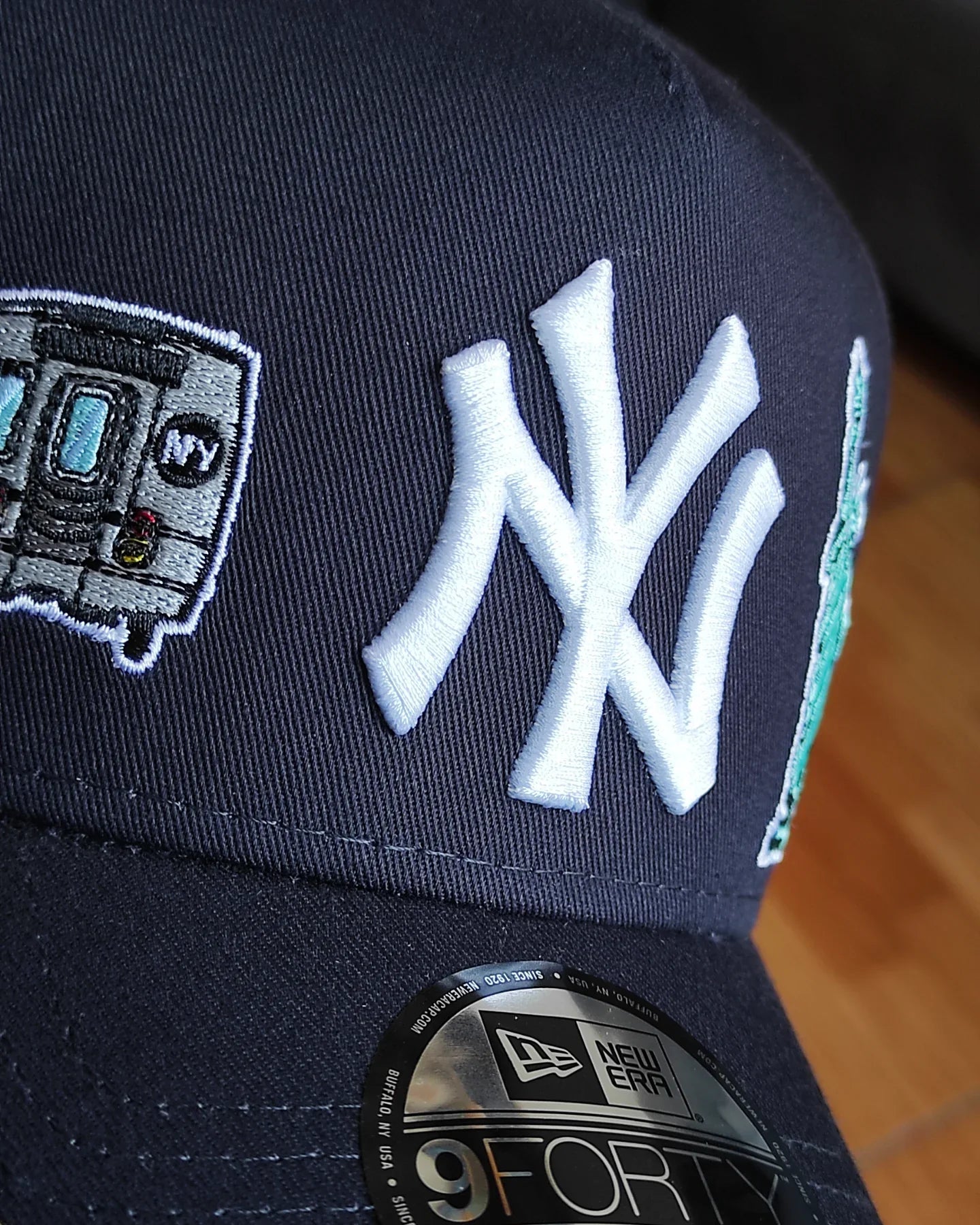 New Era New York Yankees City Transit 🗽🚍 azul marino 9 forty A-FRAME