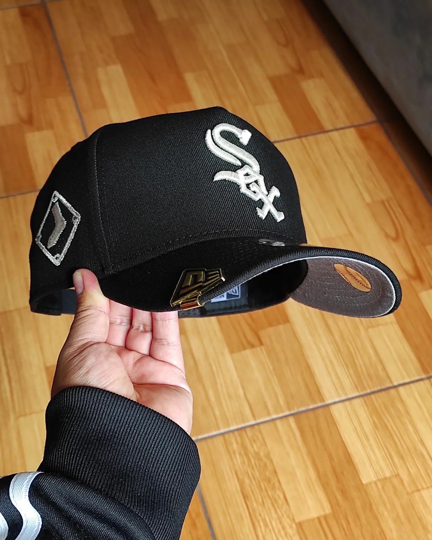 Gorra New Era Chicago White Sox Black Edition A Frame 9Fifty Snapback