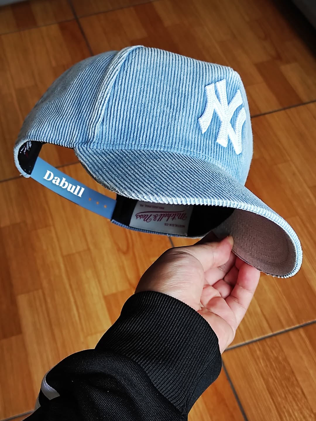 Gorra snapback Pro Stadium de pana vaquera de los New York Yankees de Mitchell & Ness