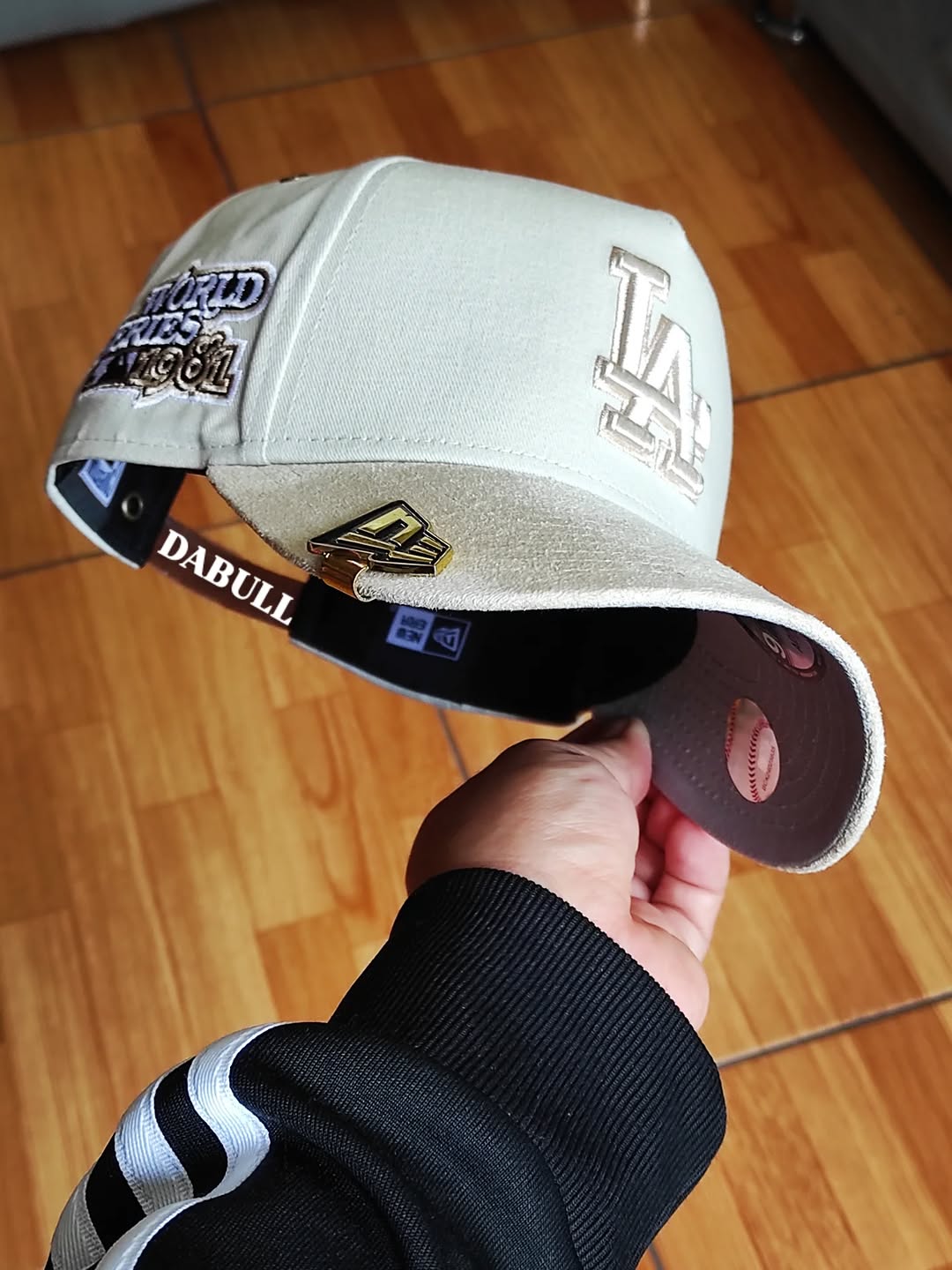 New Era 9FORTY A-Frame Strapback Los Angeles Dodgers "Cream"