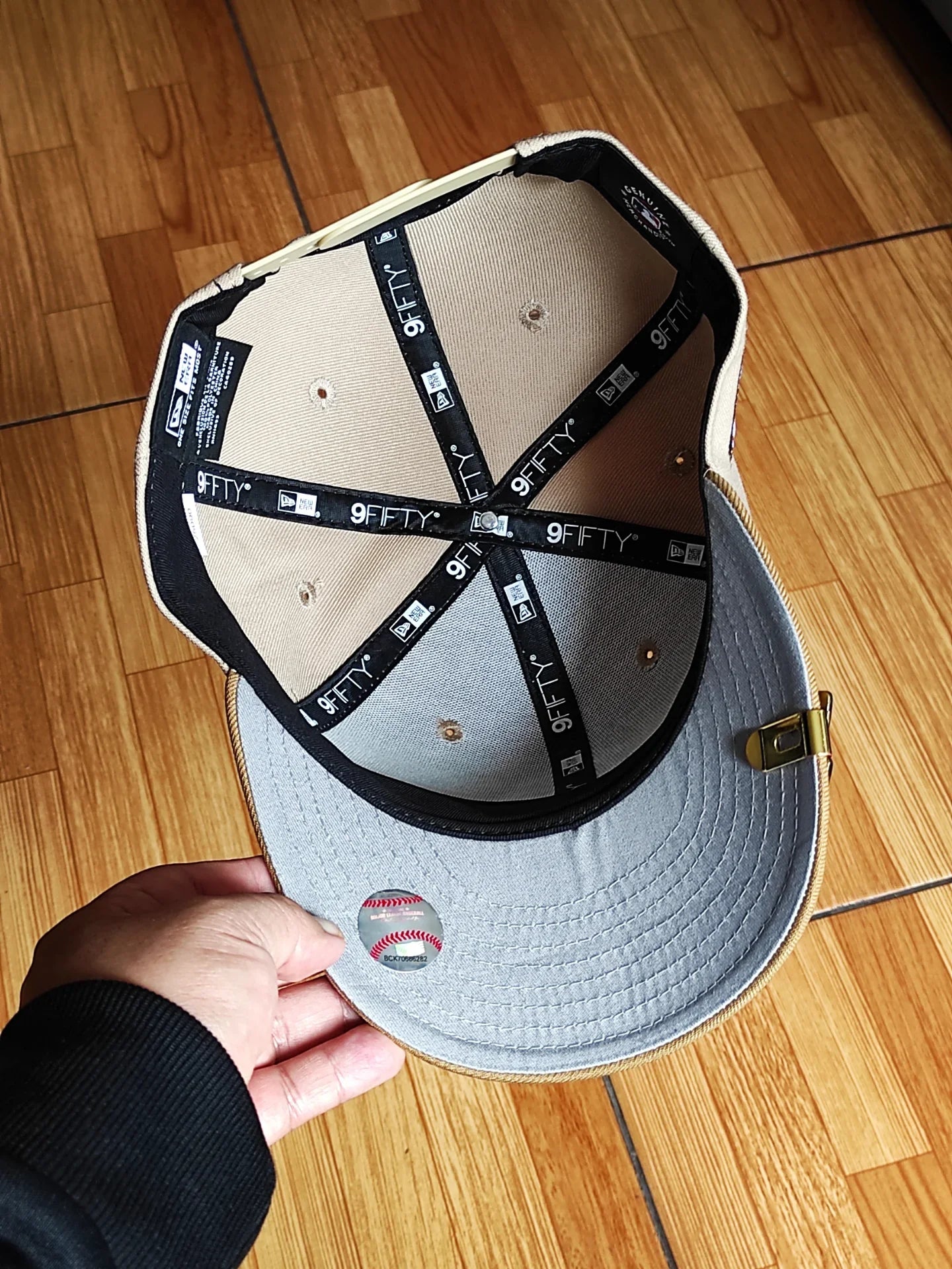 New Era Los Angeles Dodgers flame 🔥two Tone Brown light  9FIFTY snapback
