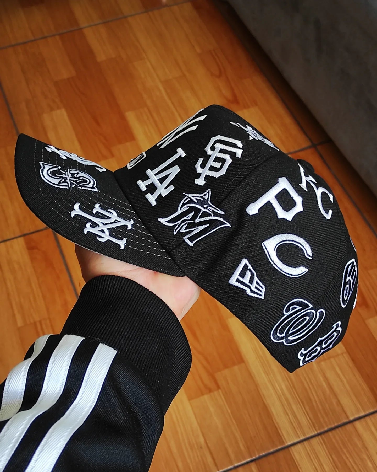 Gorra ajustable "All Over" 9FORTY A-Frame de MLB de New Era
