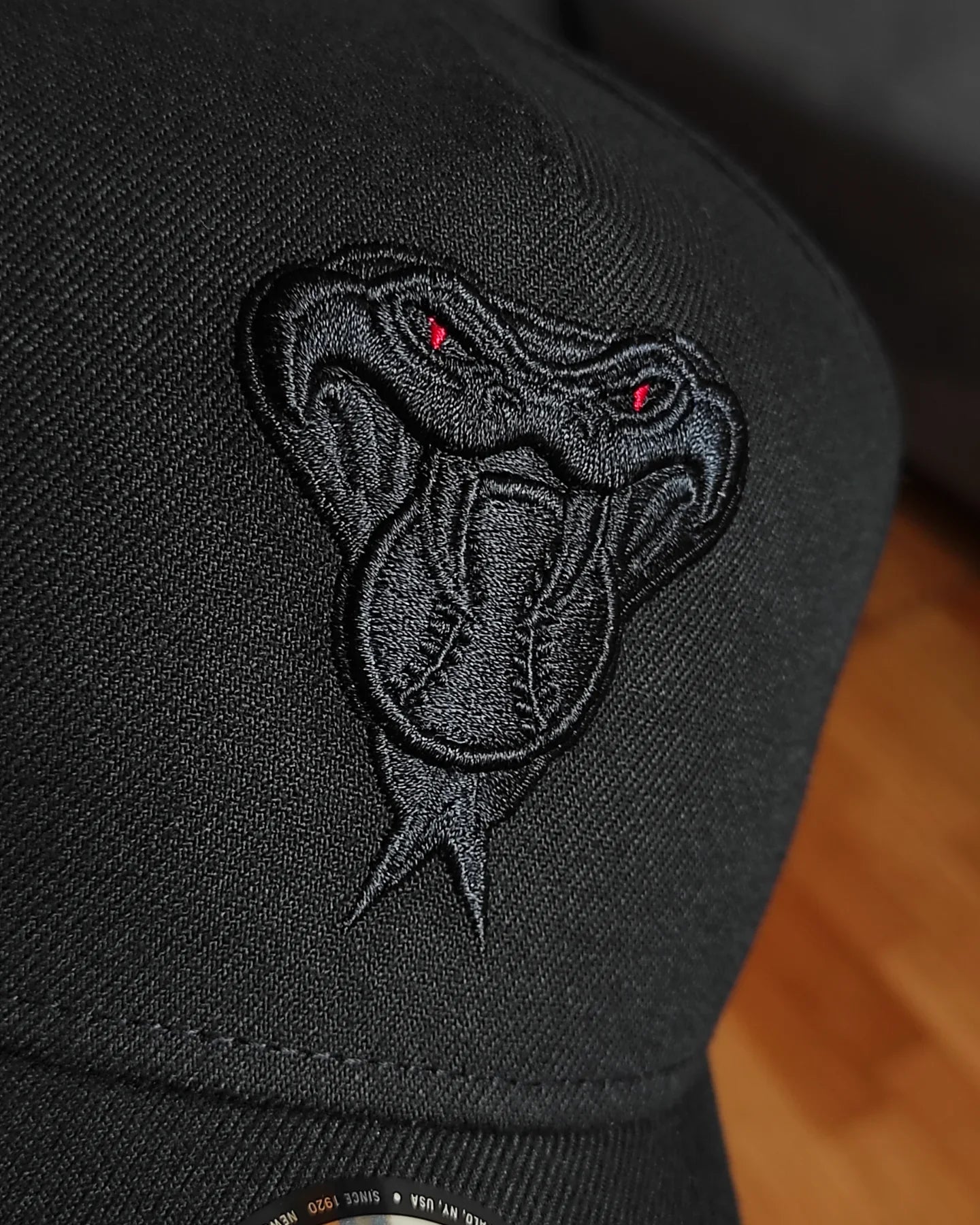 Gorra New Era Arizona Diamondbacks temporada inaugural negra roja 9forty A-FRAME