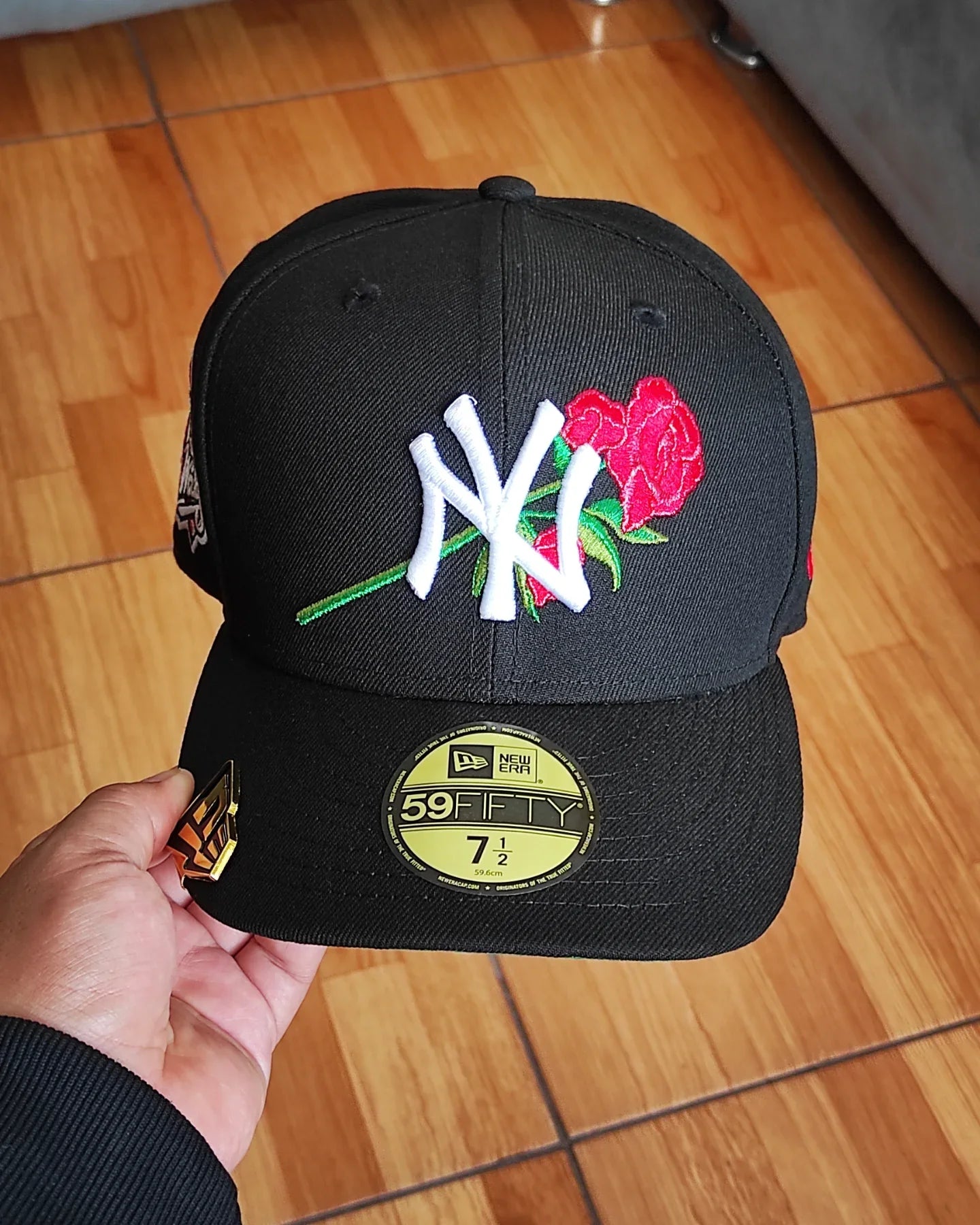 Gorra ajustada New Era New York Yankees World Series 1999 Black Rose Edition 59Fifty
