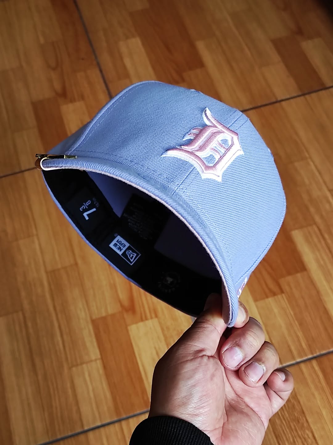 Gorra Ajustada 59FIFTY MLB Detroit Tigers Pastel Púrpura New Era