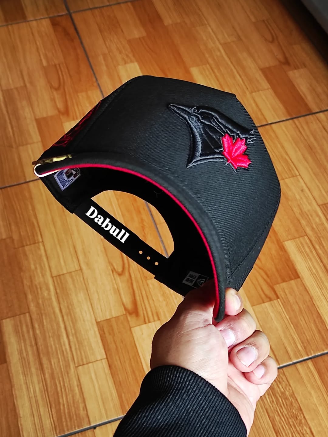 Gorra New Era Toronto BLUE Jays negra roja 9Forty a-frame