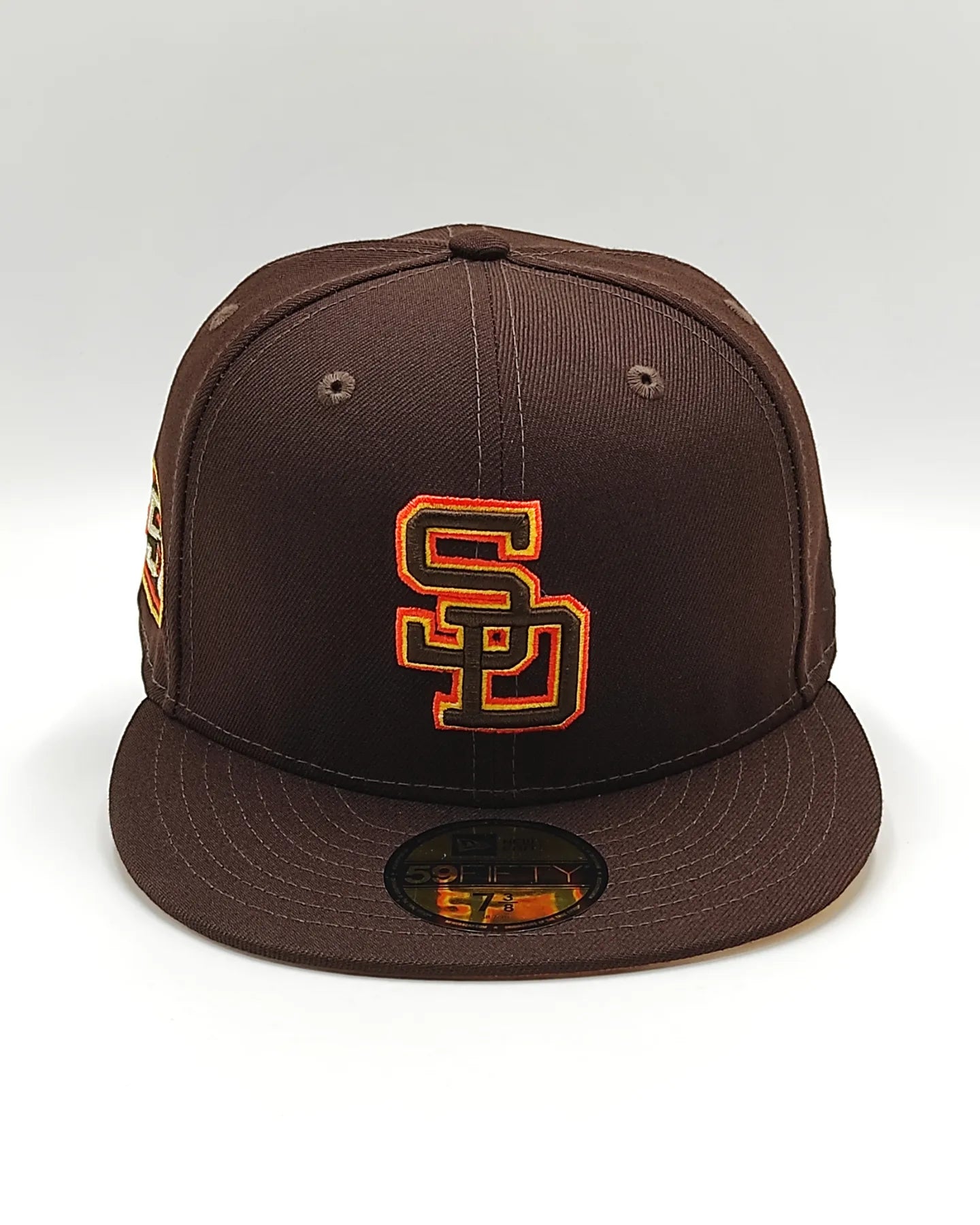Gorra New Era San Diego Padres 50 Aniversario chocolate oscuro Prime 59 fifty