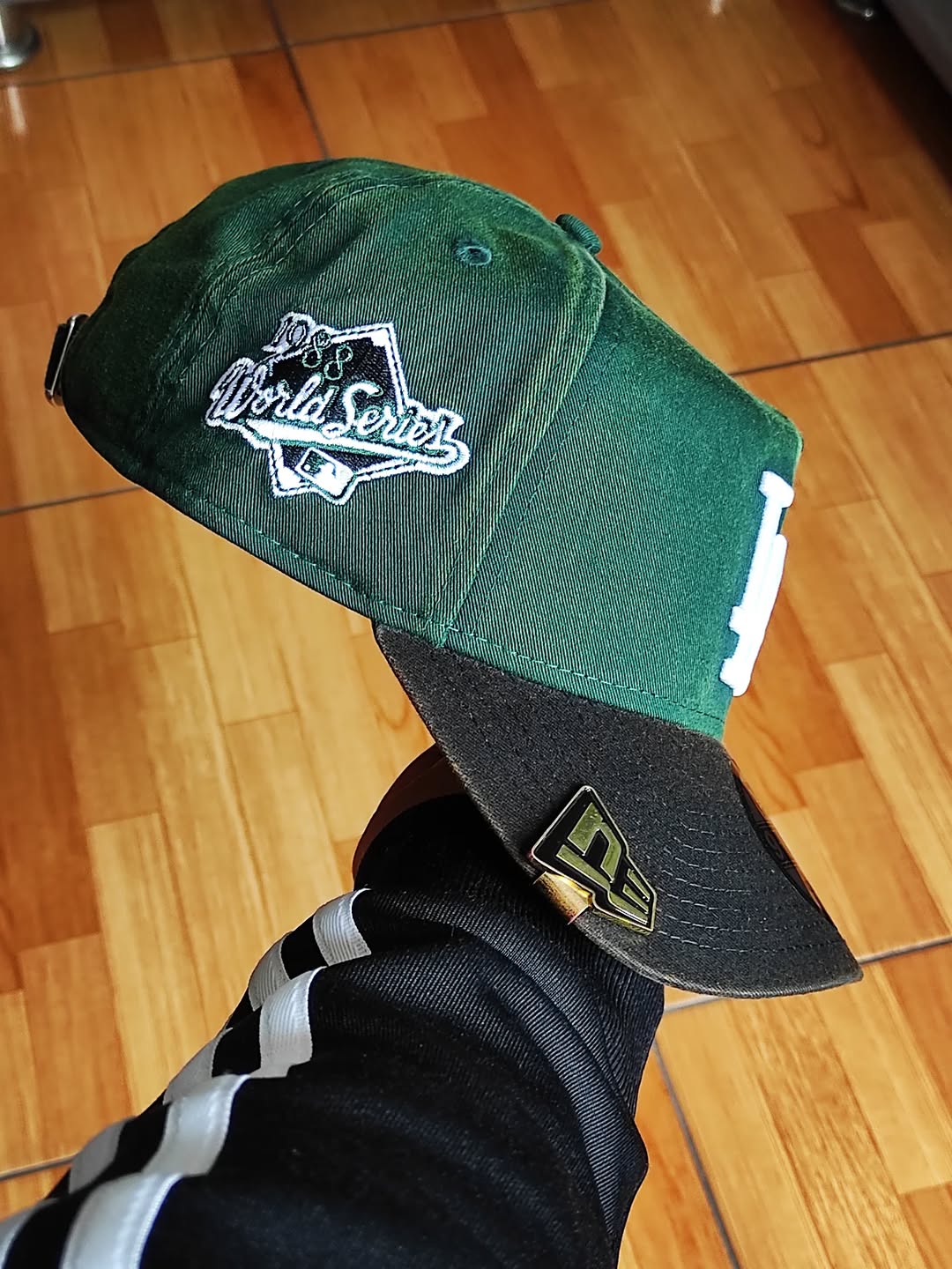 Gorra snapback A-FRAME 9FORTY New era Los Angeles Dodgers DENIM verde
