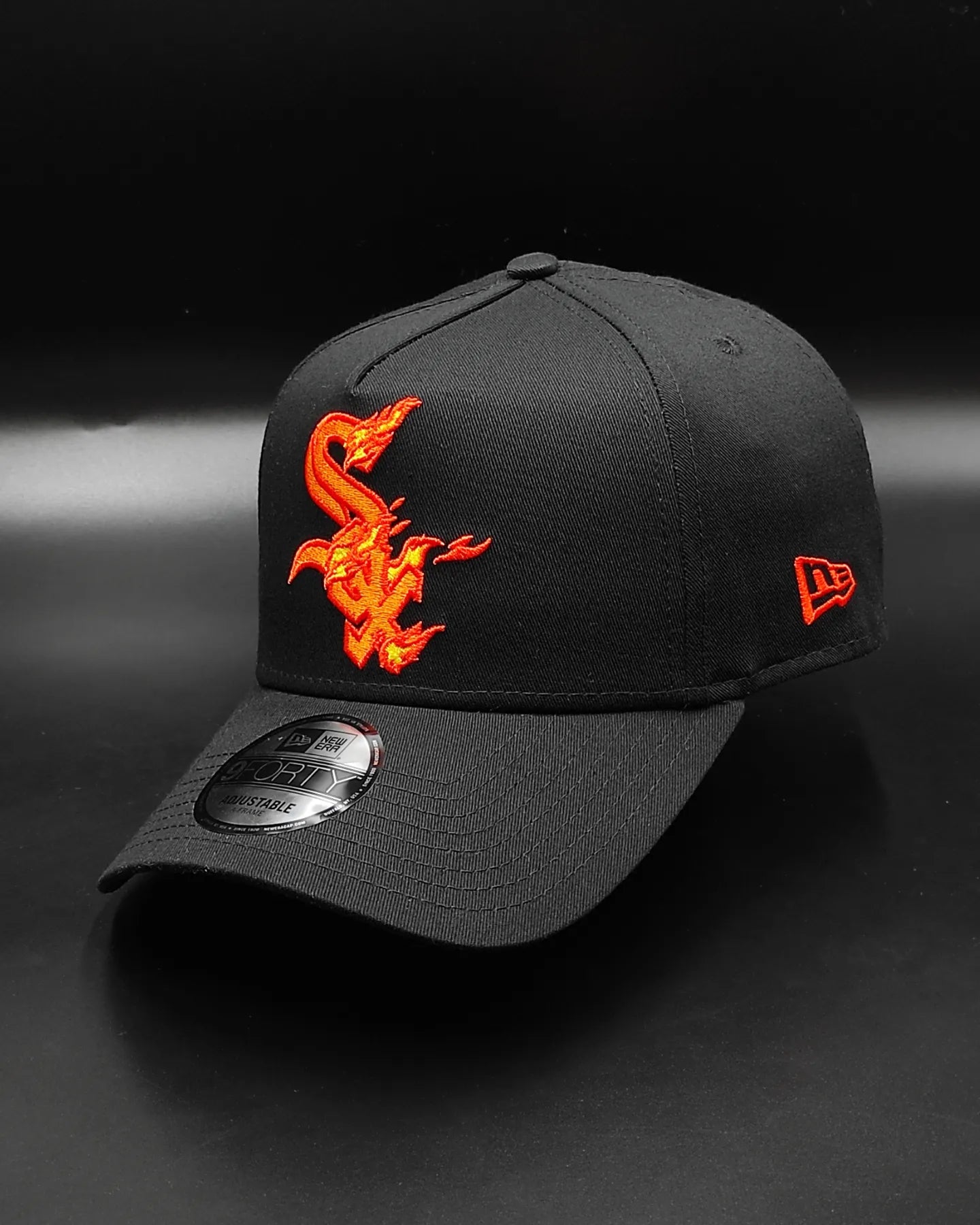 Gorra 9FORTY A-Frame Snapback "flama caliente" de los White Sox de New Era