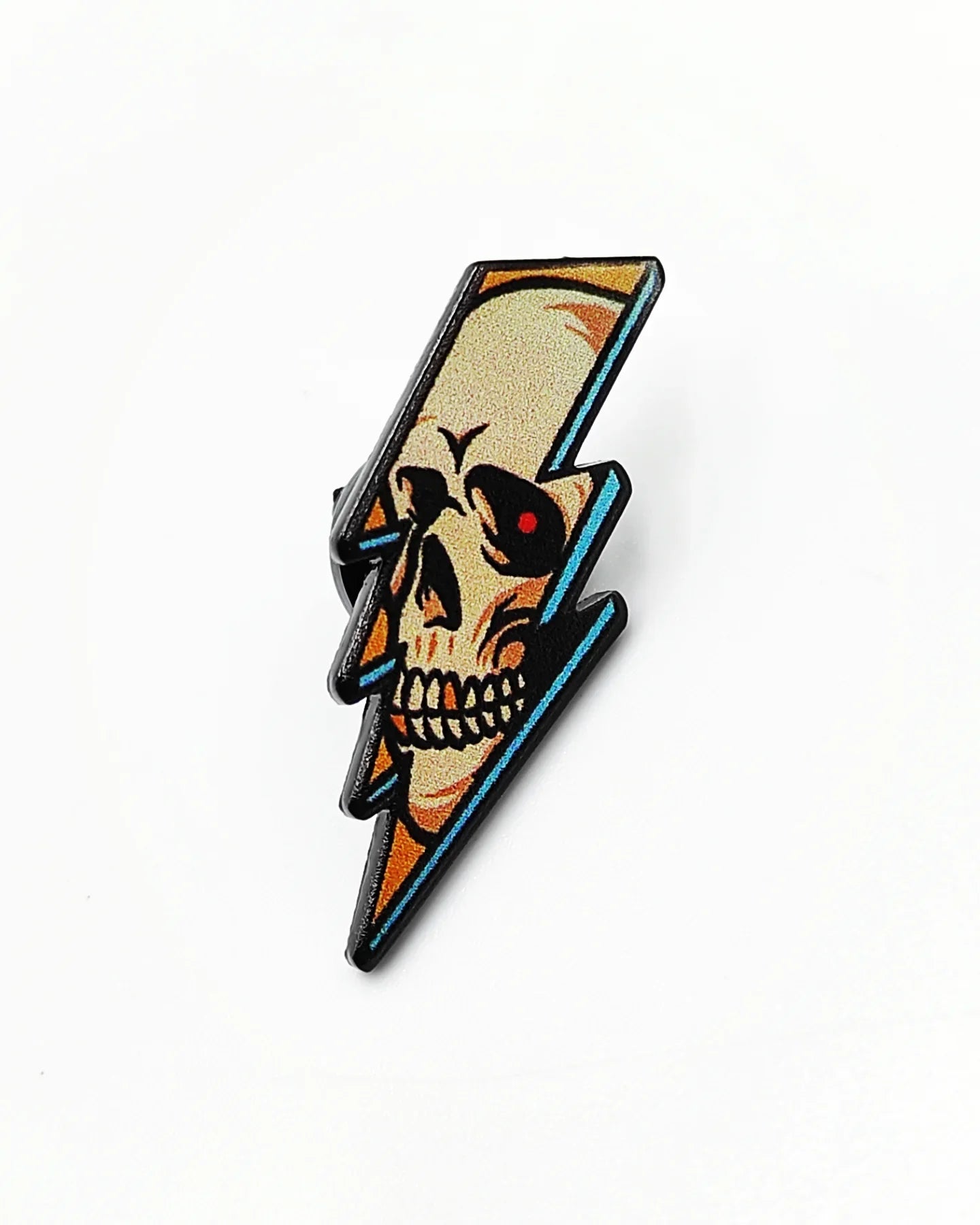 Pin calavera flash