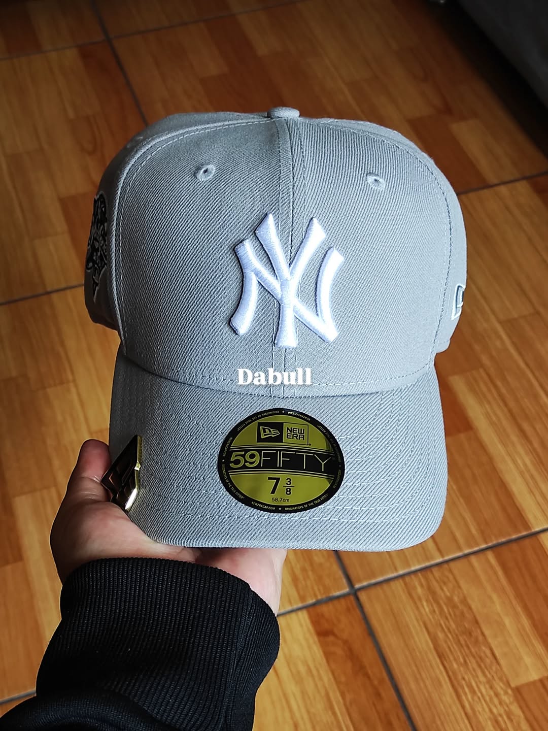 New era New York Yankees Serie Mundial 00 gris/azul cielo 59FIFTY