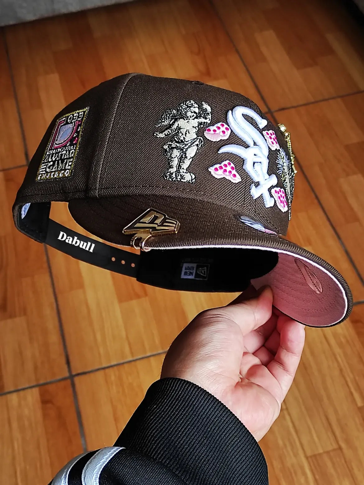New Era Exclusive 9FIFTY Brown Chicago White Sox Snapback W/ All Star Game Side Patch