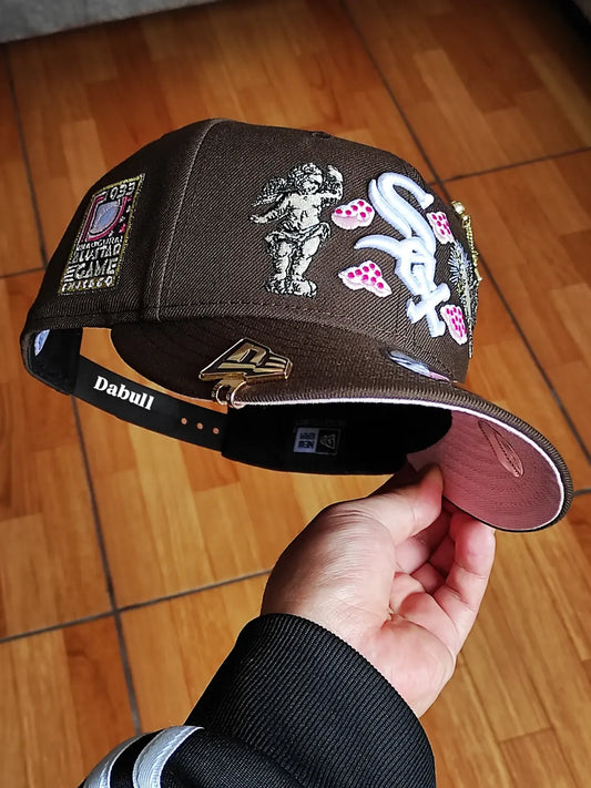 New Era Exclusive 9FIFTY Brown Chicago White Sox Snapback W/ All Star Game Side Patch