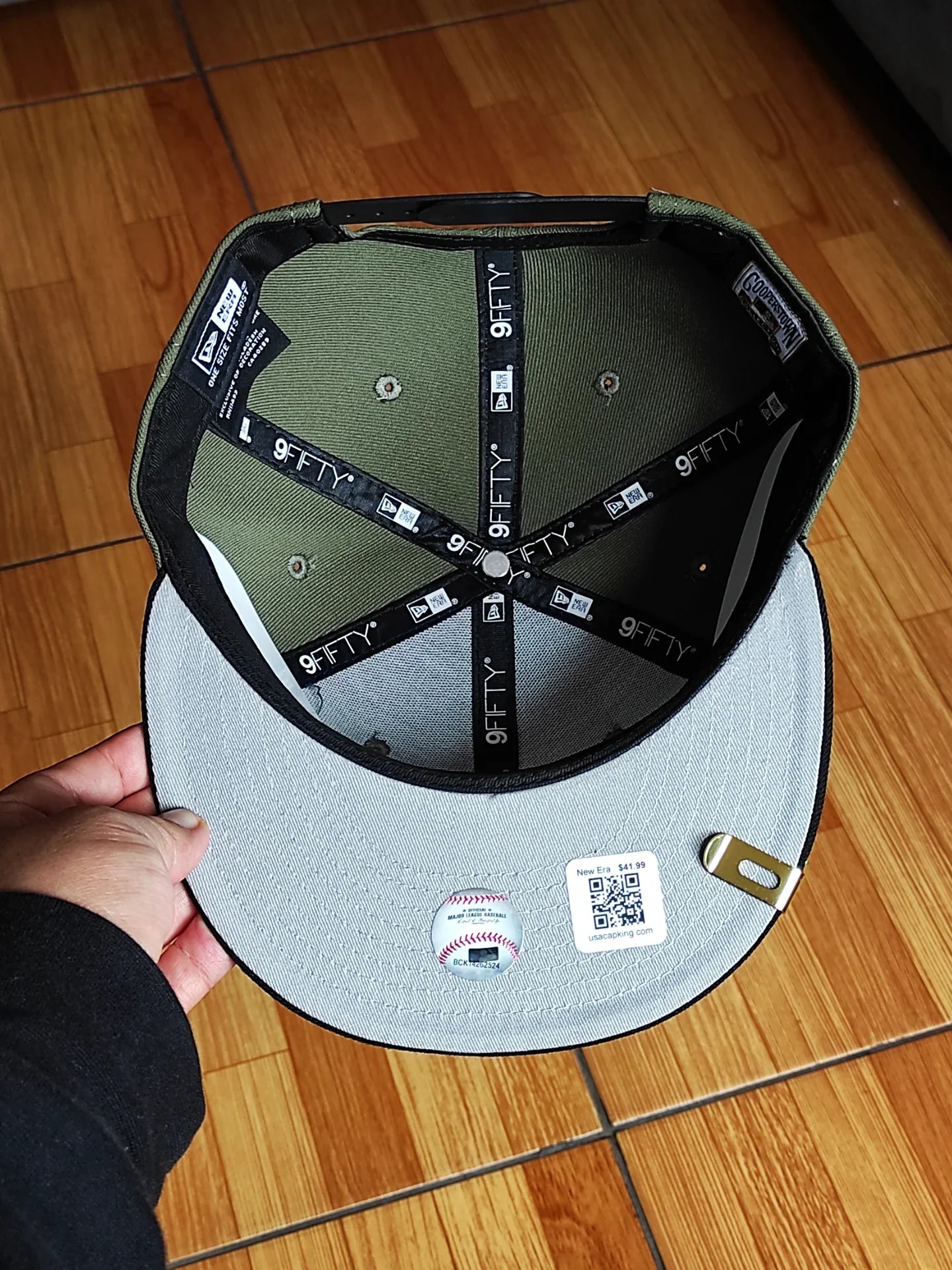 Gorra New Era New York Yankees Subway Series Two Tone Oliva Negro 9FIFTY Snapback