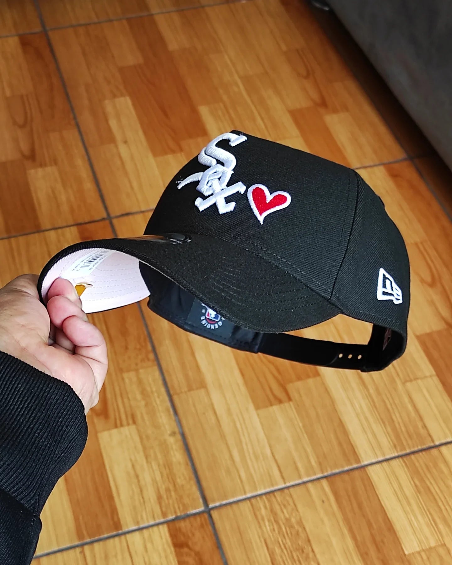 New Era Chicago White Sox colección Heart ❤️ gorra A-Frame 9Forty negra