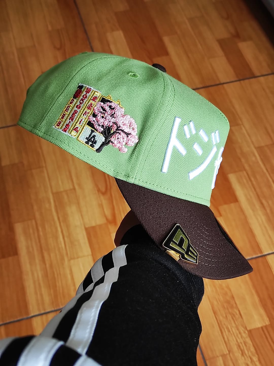 Gorra New Era Los Angeles Dodgers Tokyo Series matcha verde 9forty A-FRAME