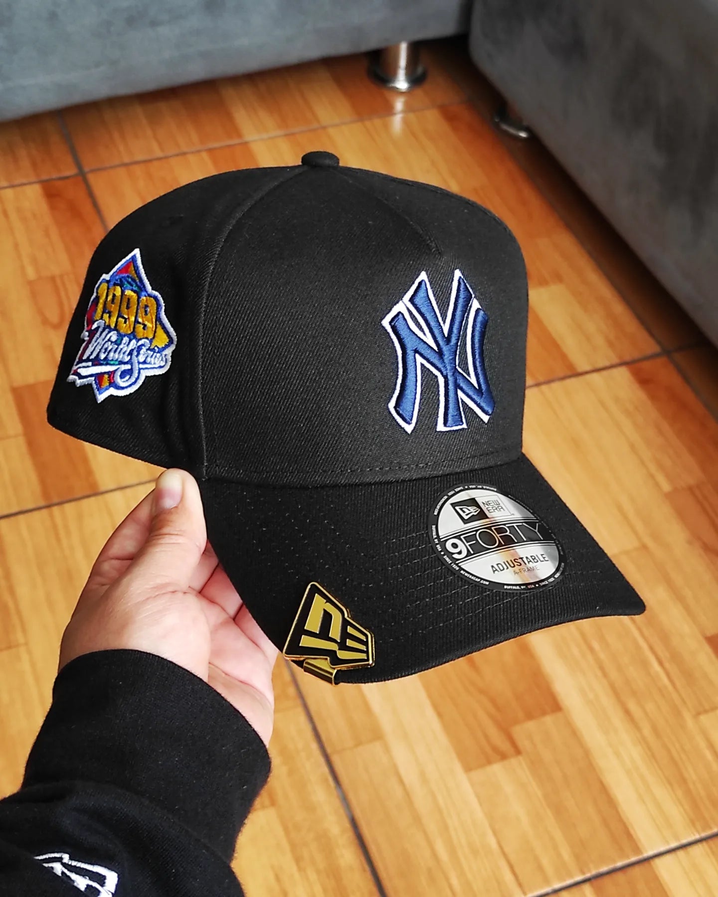 Gorra snapback New Era A-FRAME New York Yankees 1999 World Series con parche