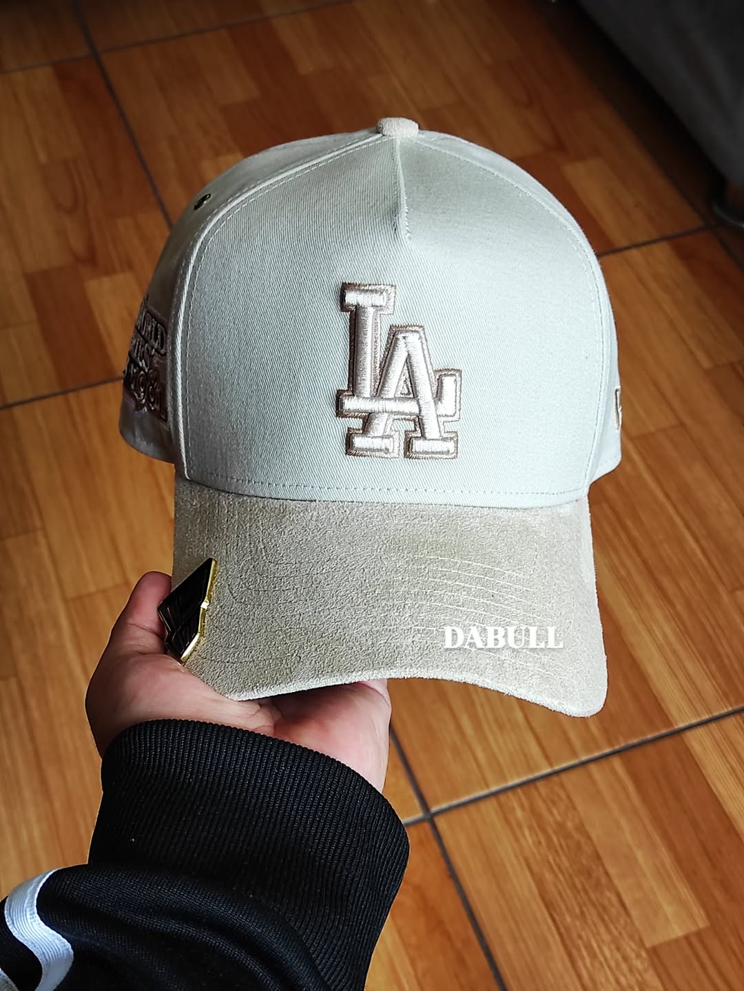 New Era 9FORTY A-Frame Strapback Los Angeles Dodgers "Cream"