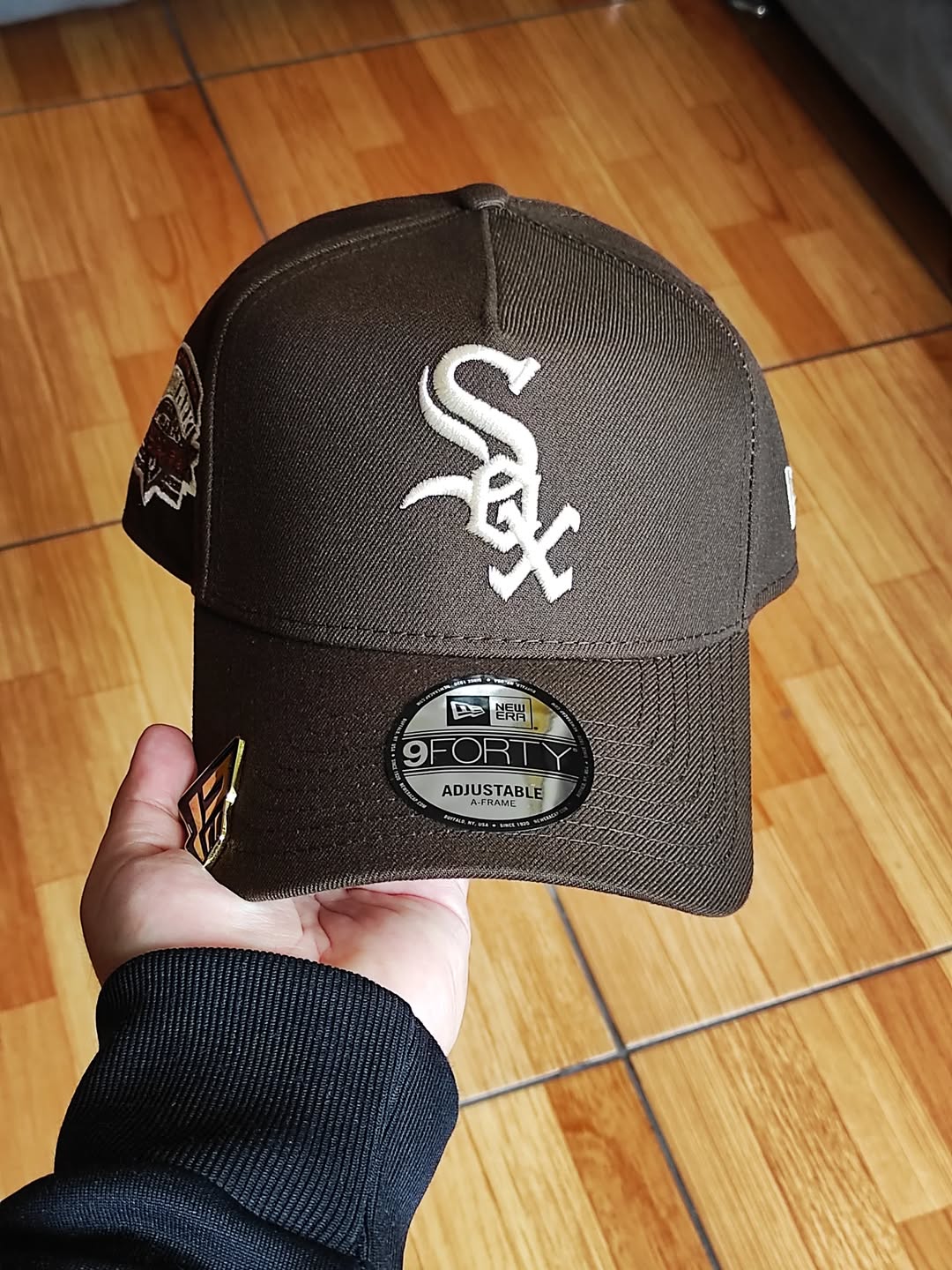 Gorra New Era Chicago White Sox Comiskey Park Nogal Cobre Prime Edition 9Forty A Frame Snapback