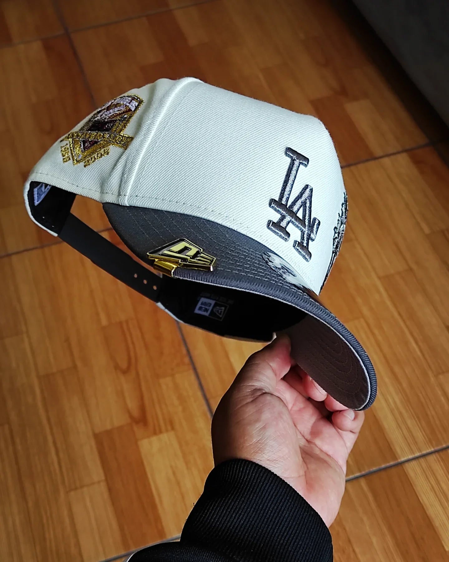 Los Angeles Dodgers 🌴 50 aniversario de dos tonos New Era 9Fifty A-Frame Snapback