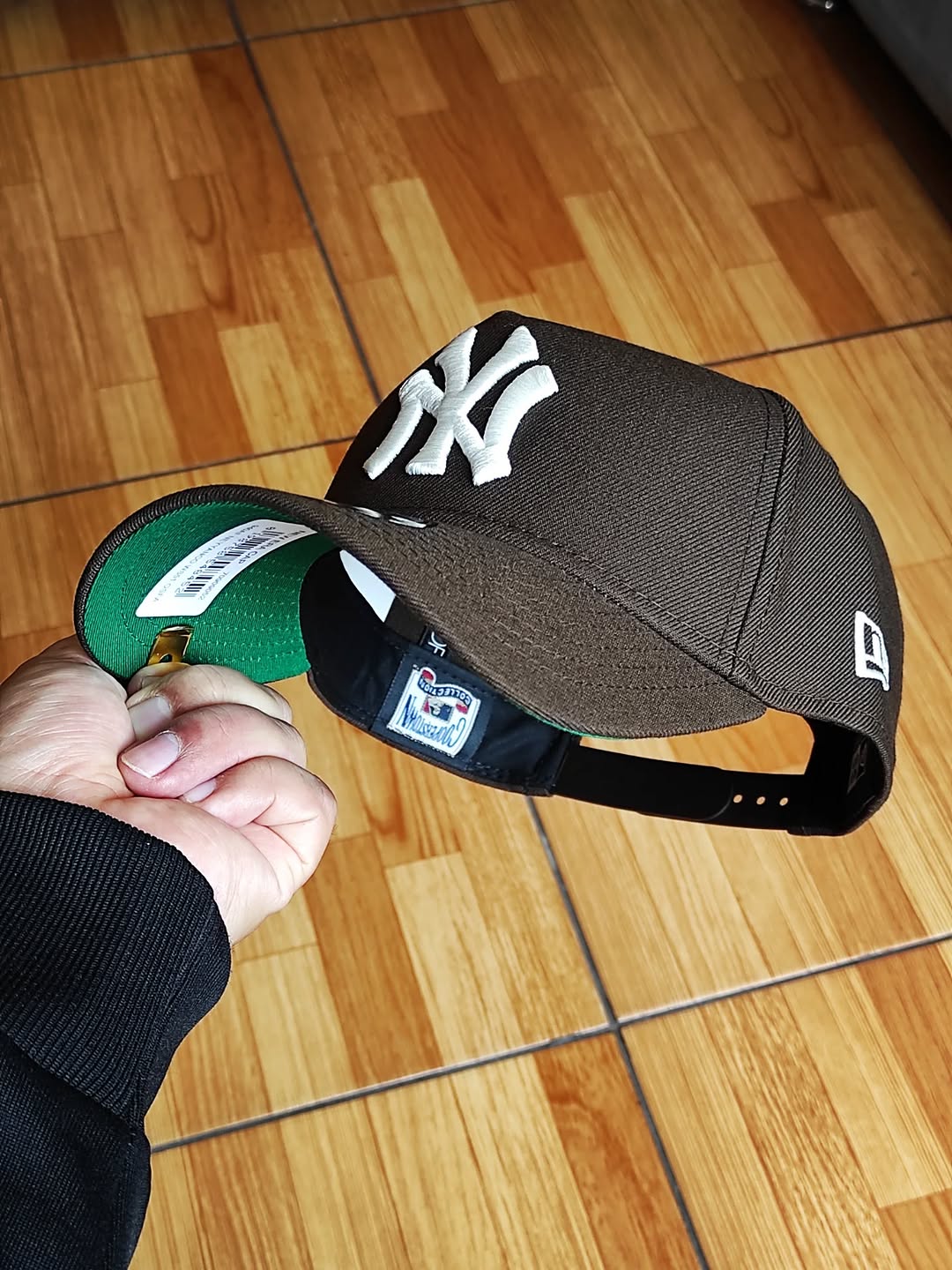 Gorra New Era New York Yankees Edición Nuez Serie Mundial 1951 9Forty A Frame Snapback