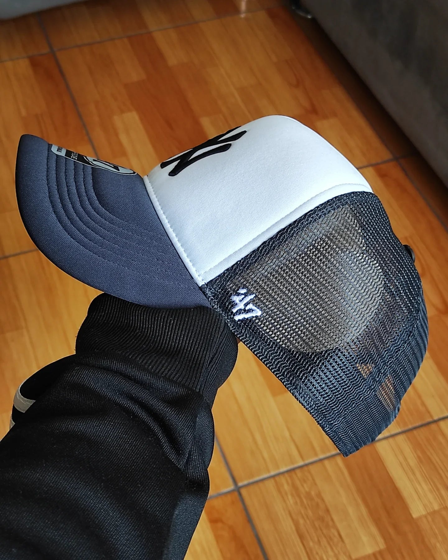 Gorra snapback de camionero de espuma de los New York Yankees de la marca 47Brand