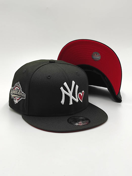 New Era New York Yankees 1996 campeones de la Serie Mundial colección corazón ❤️ 9 Fifty Snapback