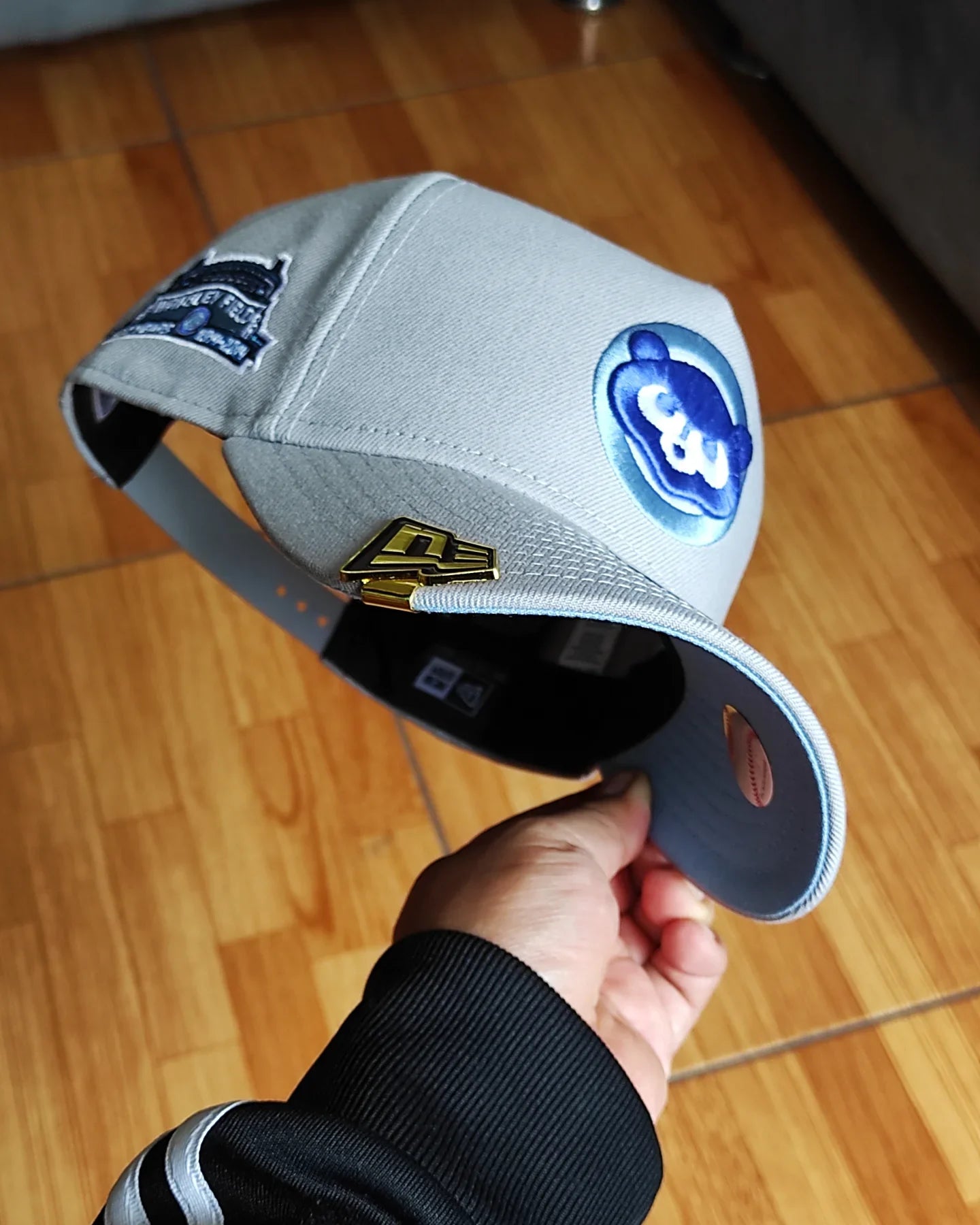 New Era Chicago Cubs 100 Aniversario Gris Helado 9FORTY A-FRAME